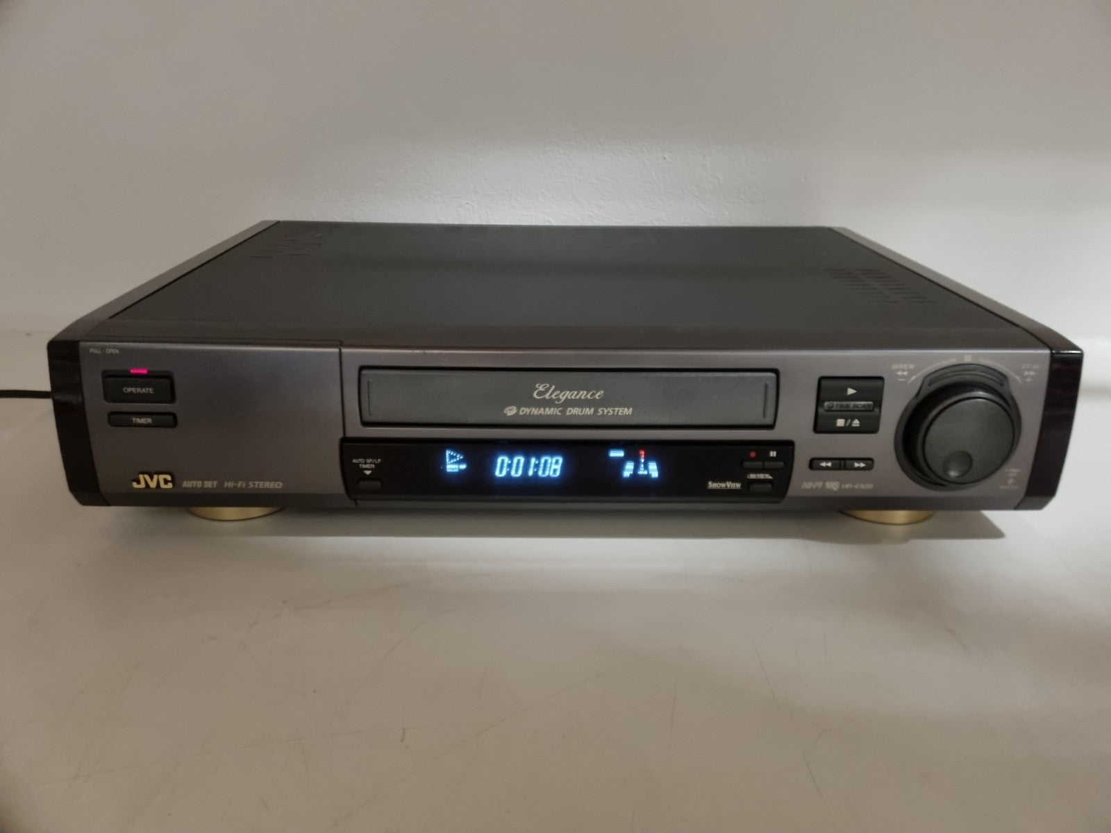 JVC HR-E939EG - Videocassetterecorder - met handleiding - Afstandsbediening