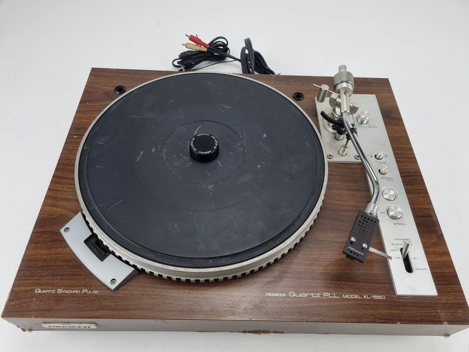 Pioneer Quartz PLL Turntable  model XL-1550 - Serviced - 110V!!
