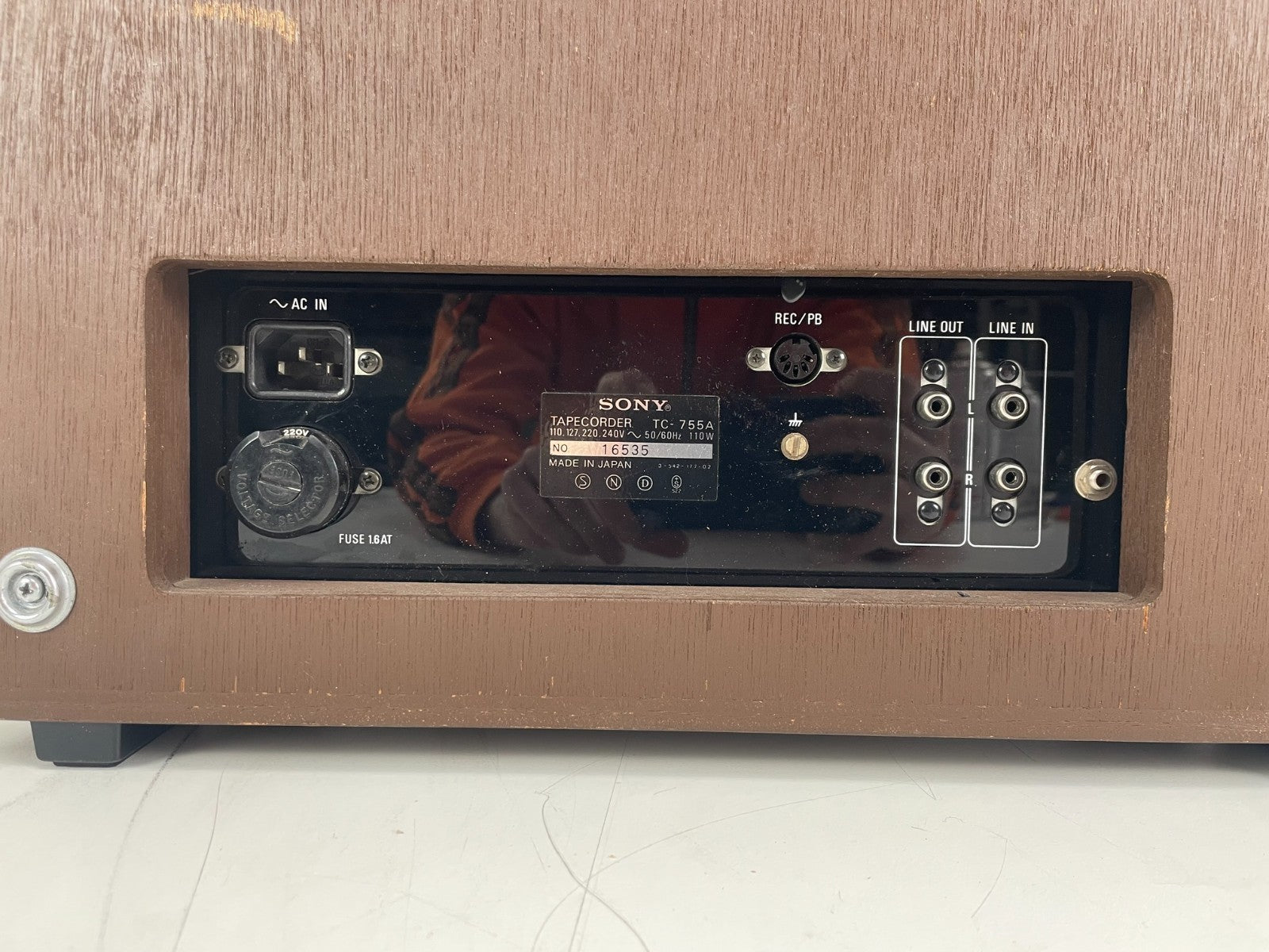 Sony TC-755A Reel-to-Reel Tape Deck - Serviced/Recapped