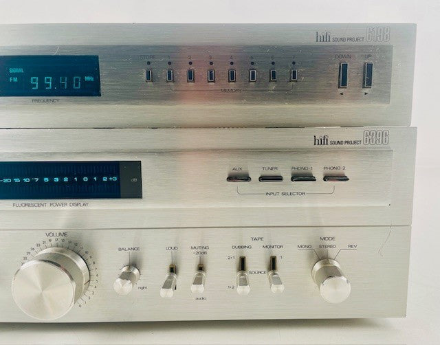 Aristona 6396 Integrated Amplier +  6198 AM/FM Synthesizer Tuner Set