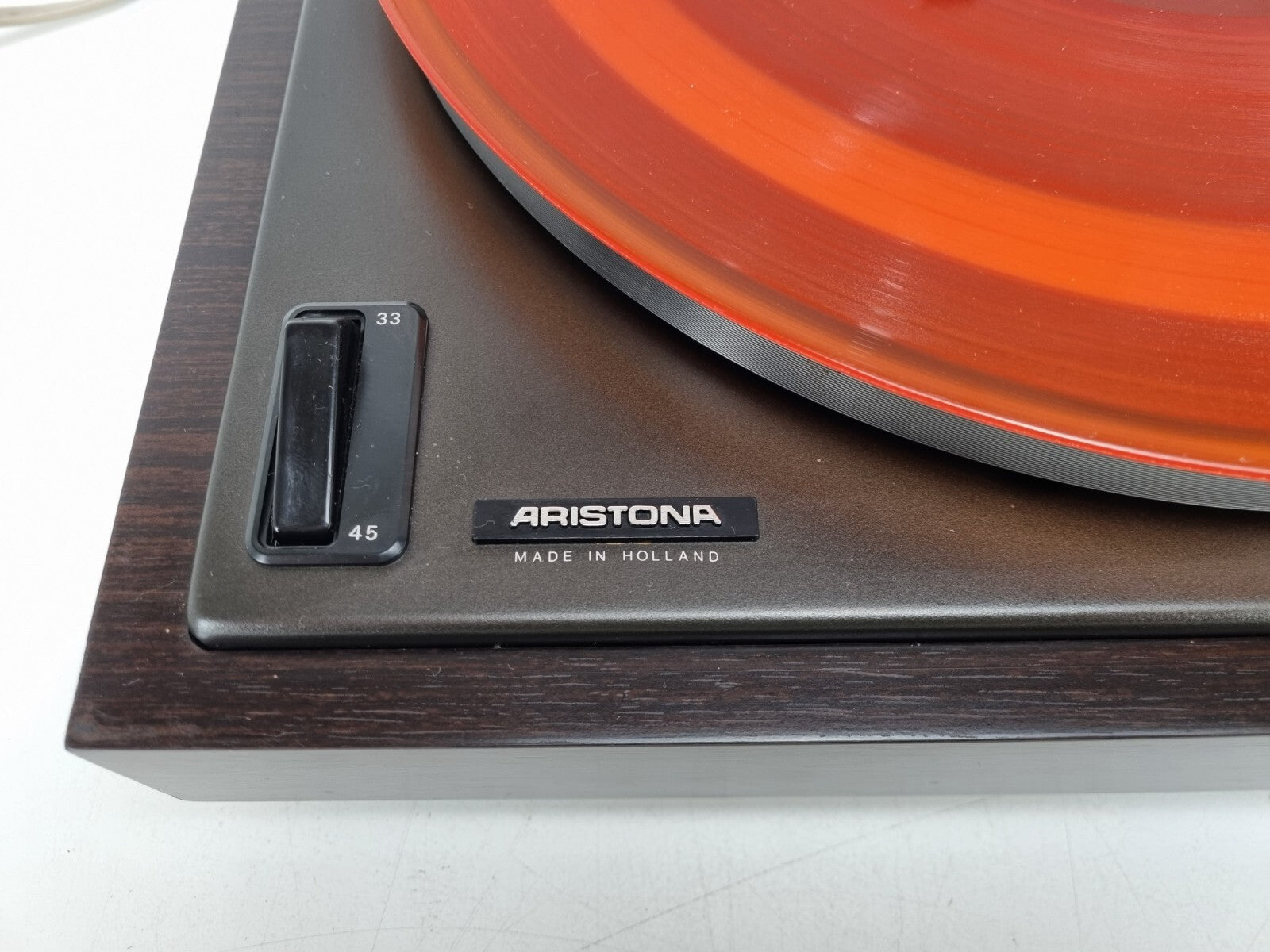 Aristona 1418 Automatic Turntable - Cleaned - New belts - Whit PHILIPS 400