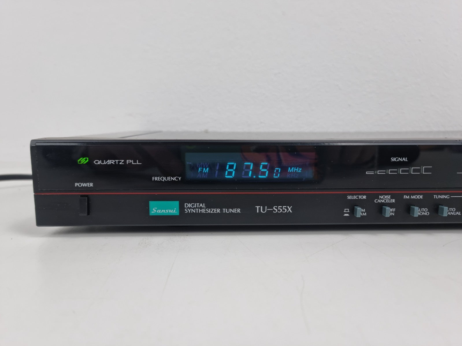 Sansui TU-S55X Quartz PLL digitale synthesizer stereo tuner