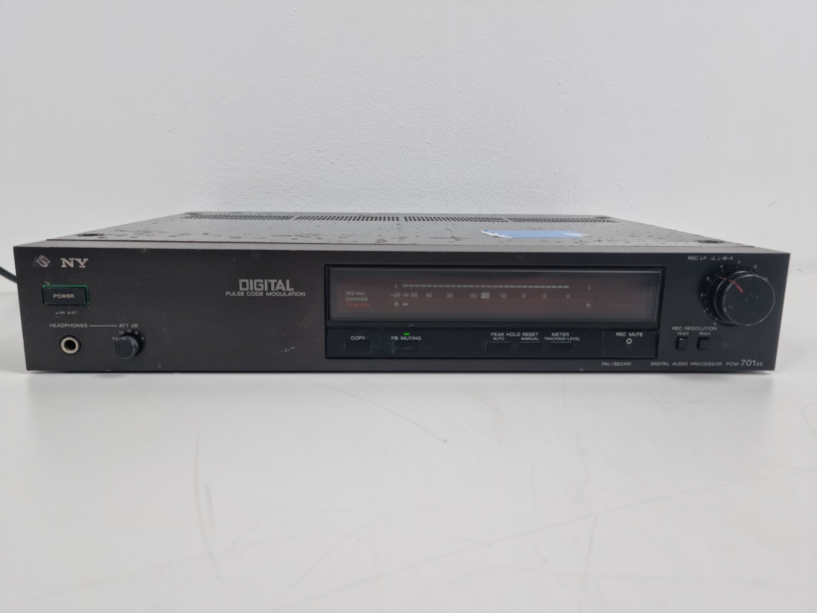 Sony pcm PCM-701ES Digital Audio Processor