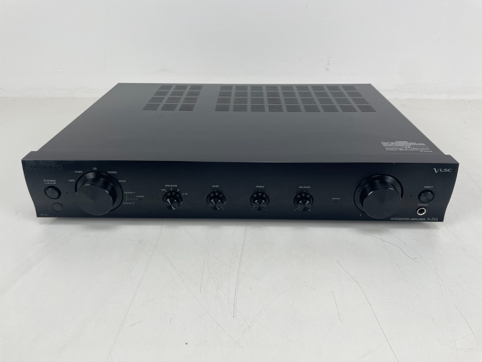 Onkyo A-5VL Integrated Amplifier – Mint Condition