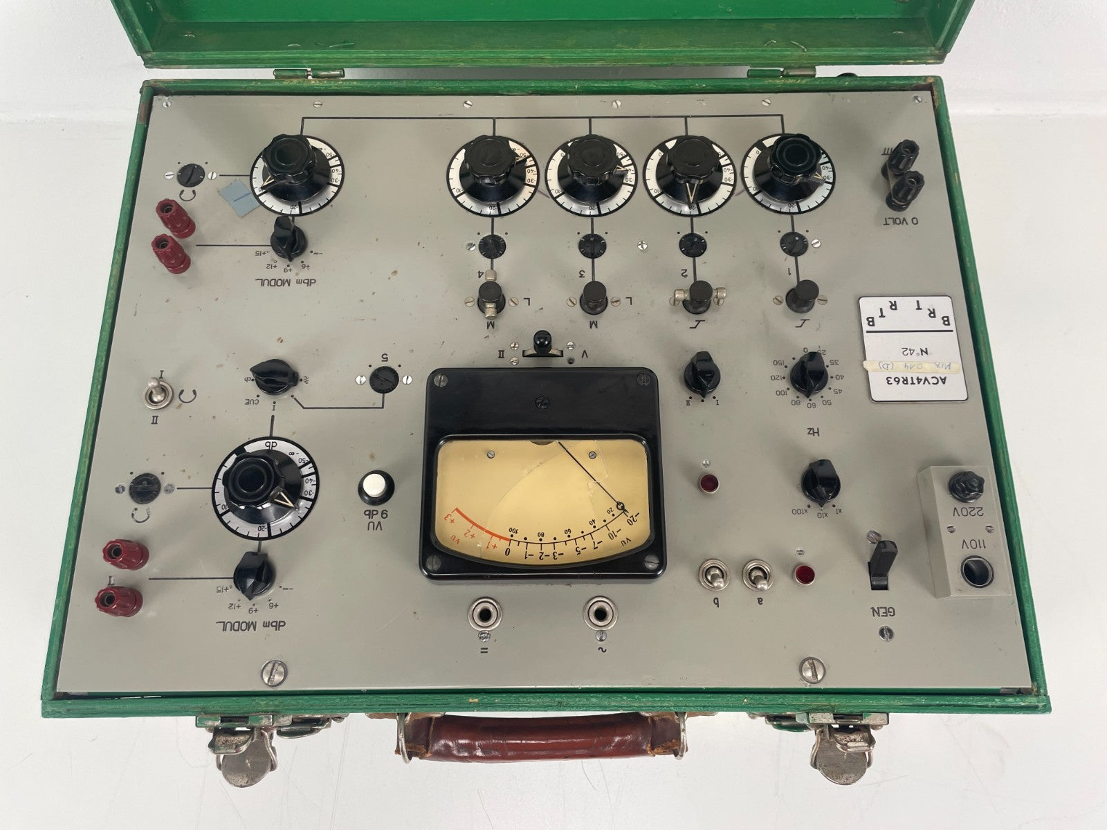 BRF Broadcasting  Mixer -  4 Channels -  transformer loaded Serviced/Recapped