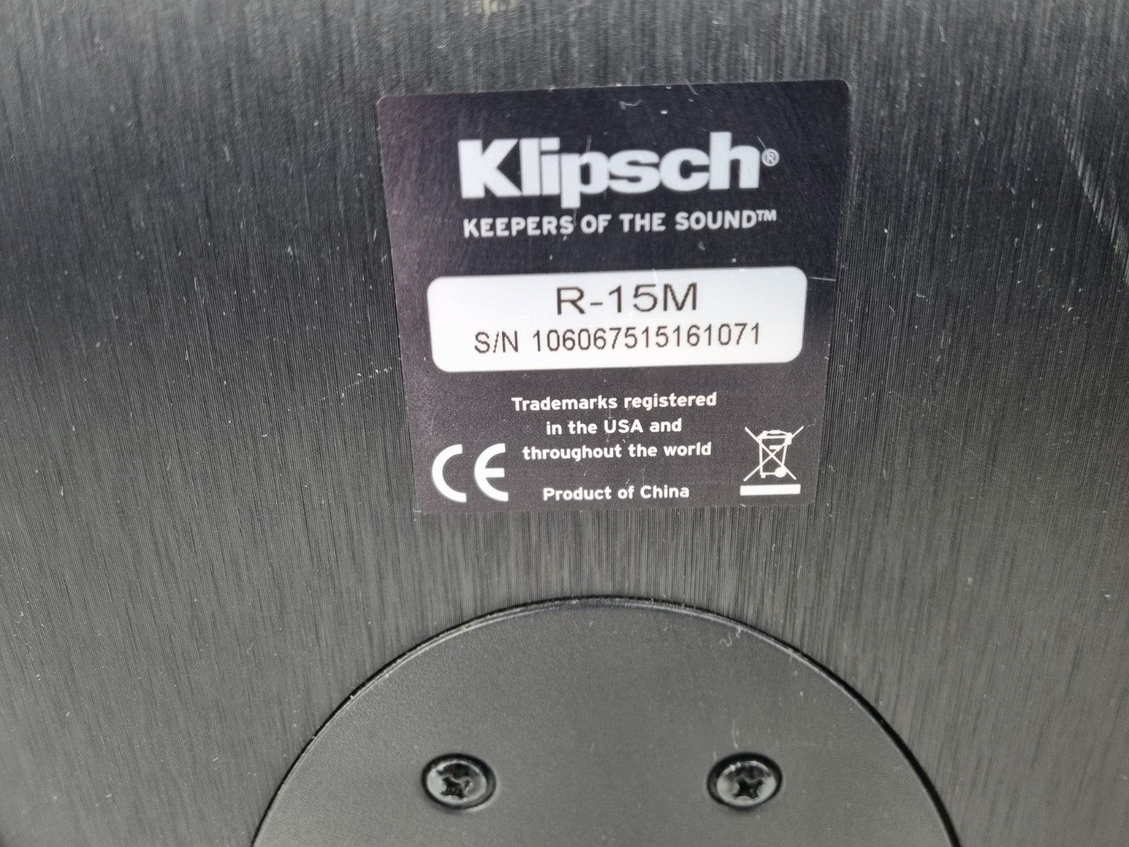 Klipsch R-15M boekenplankspeakers