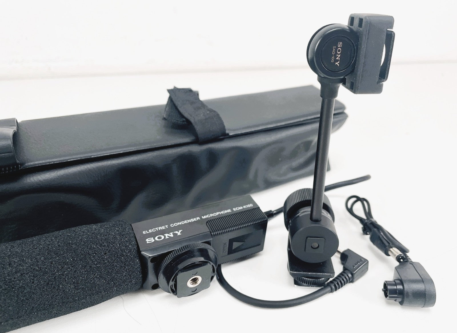 Sony ECM-K100 Electret Condenser Video Camera Microphone Full set with case