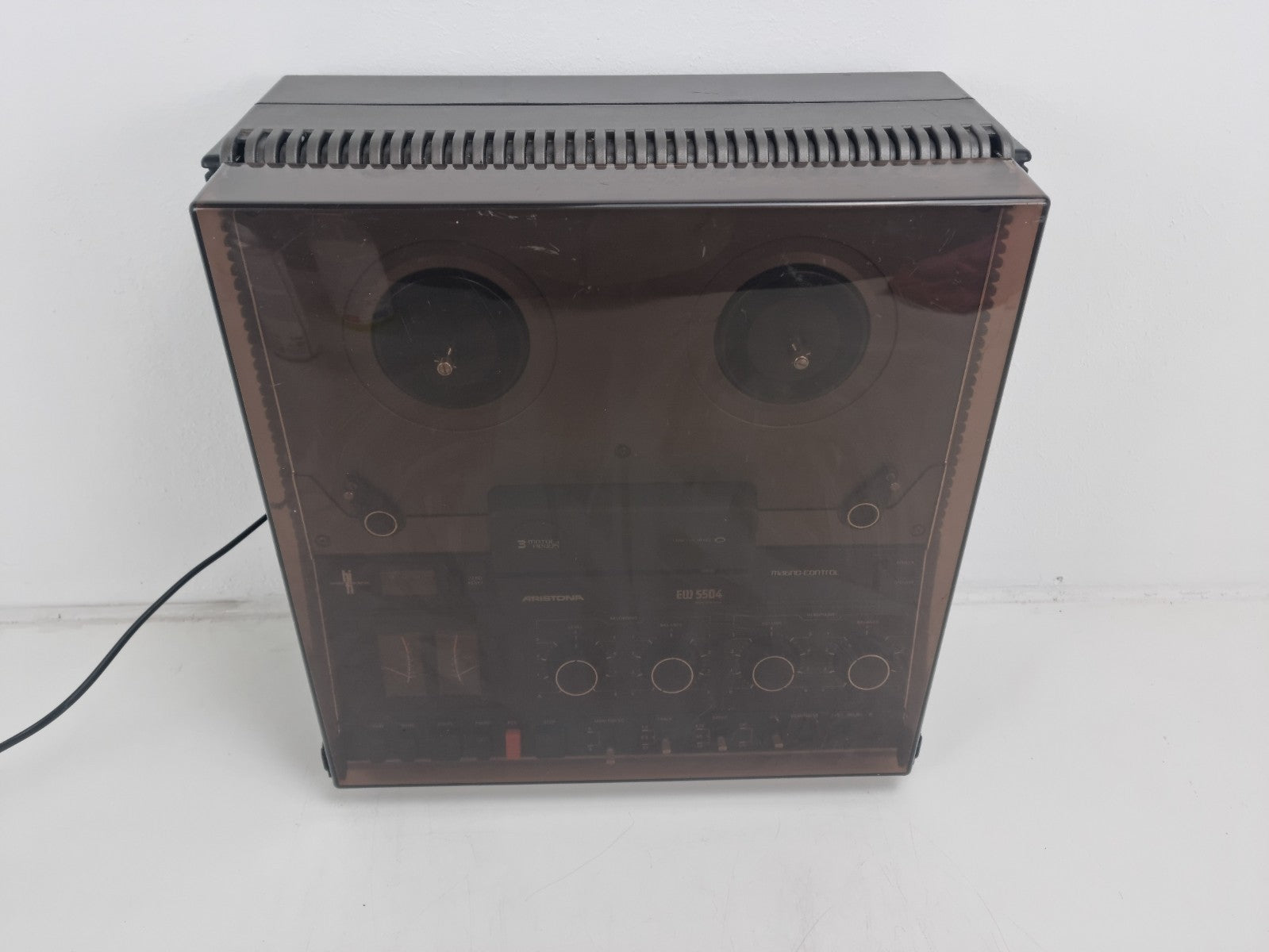 Aristona EW5504 Stereo Reel To Reel Recorder - With Dust Cover  - New Belts