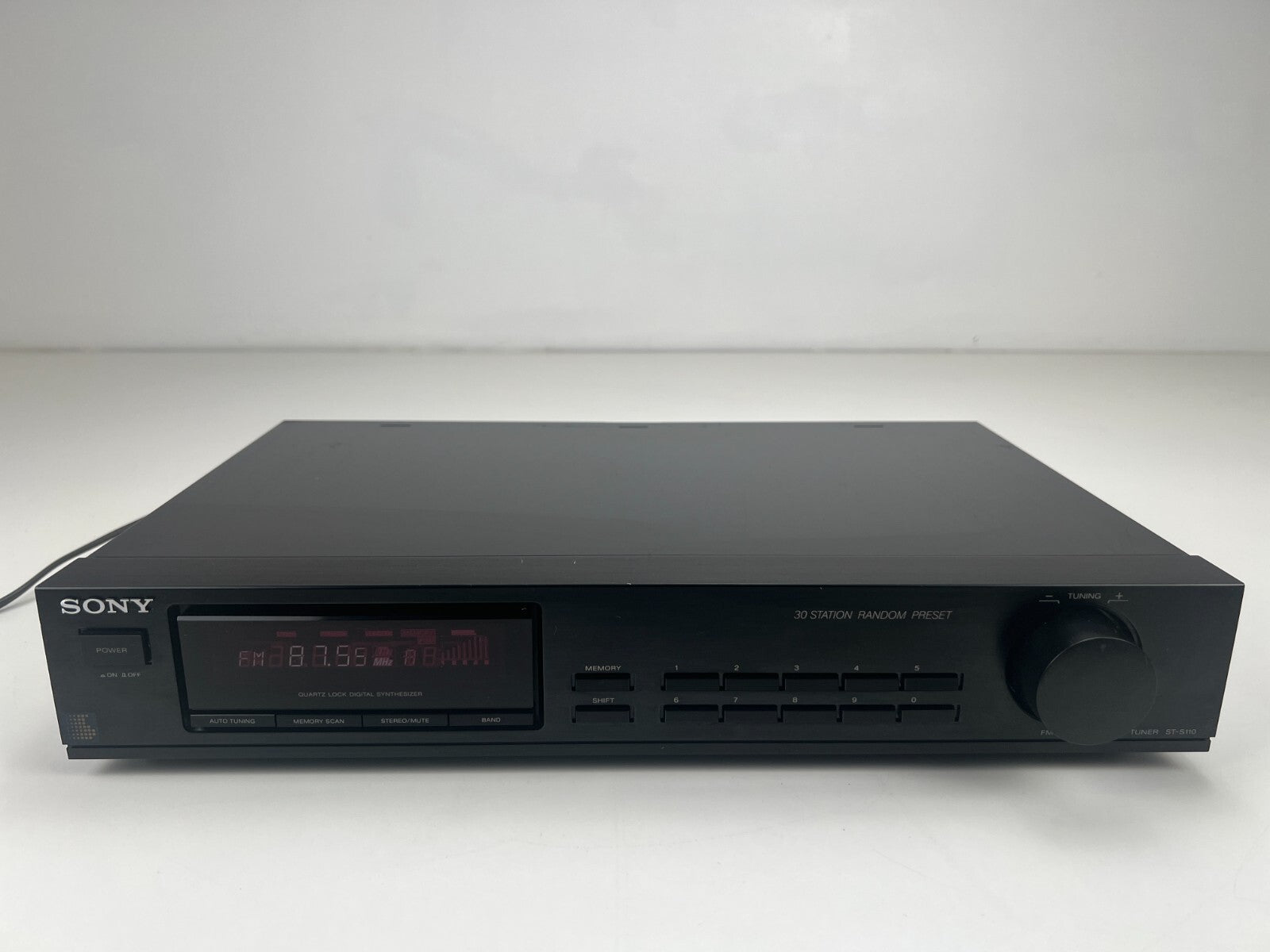Sony ST-S110 - FM/AM Tuner