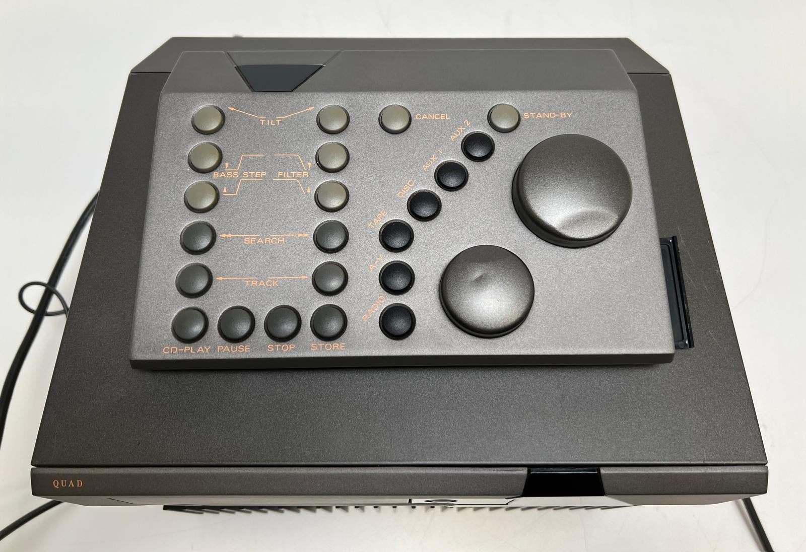 Quad 405-2 eindversterker + Quad 66 voorversterker + Quad 66 cd-speler set met afstandsbediening