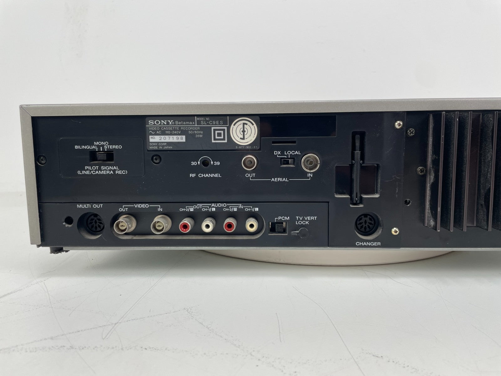 Sony Betamax SL-C9 ES – Serviced – Remote + Manual - Recapped