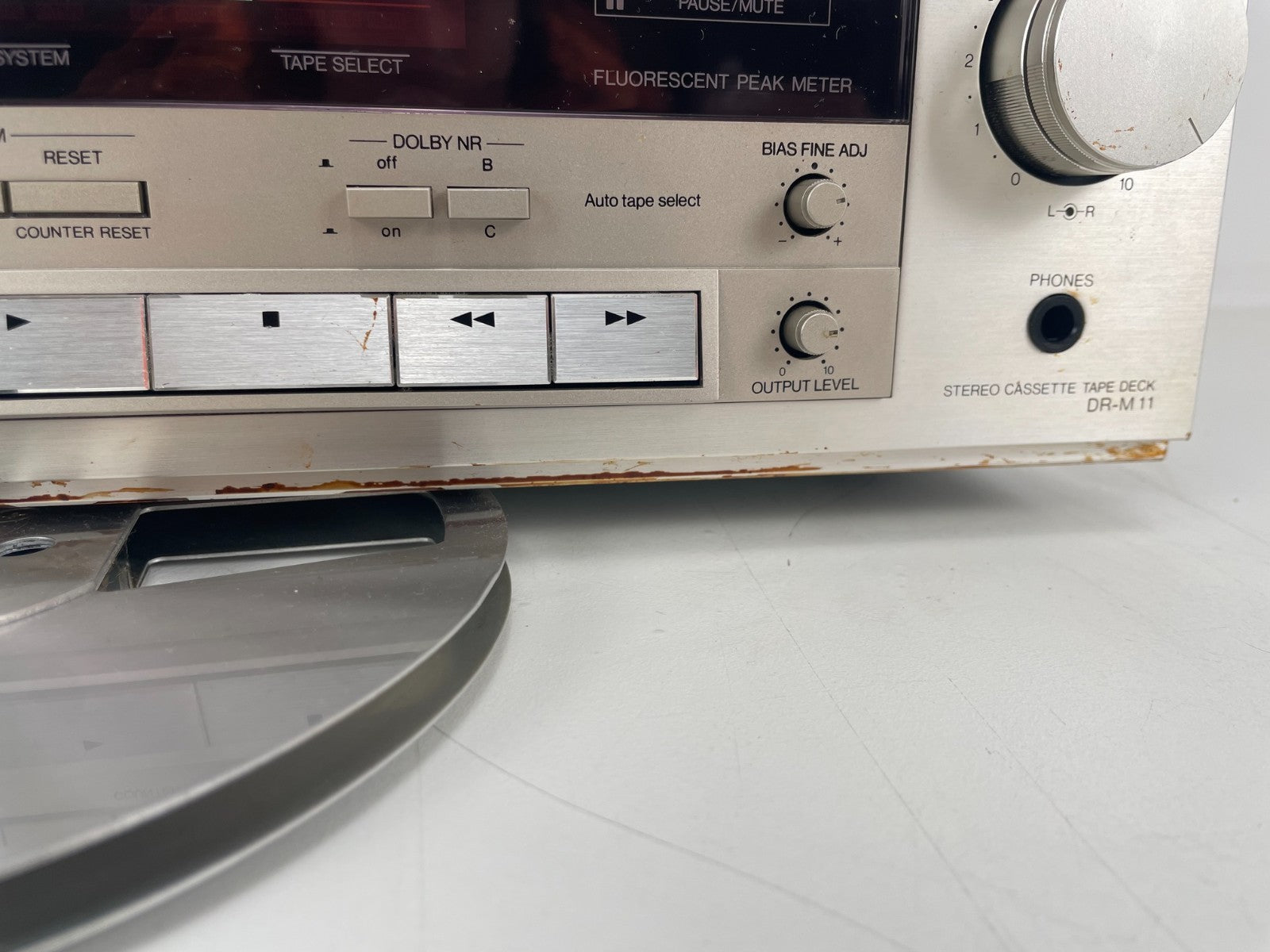 Denon DR-M11 Cassettedeck – Gesplitste audioversterker