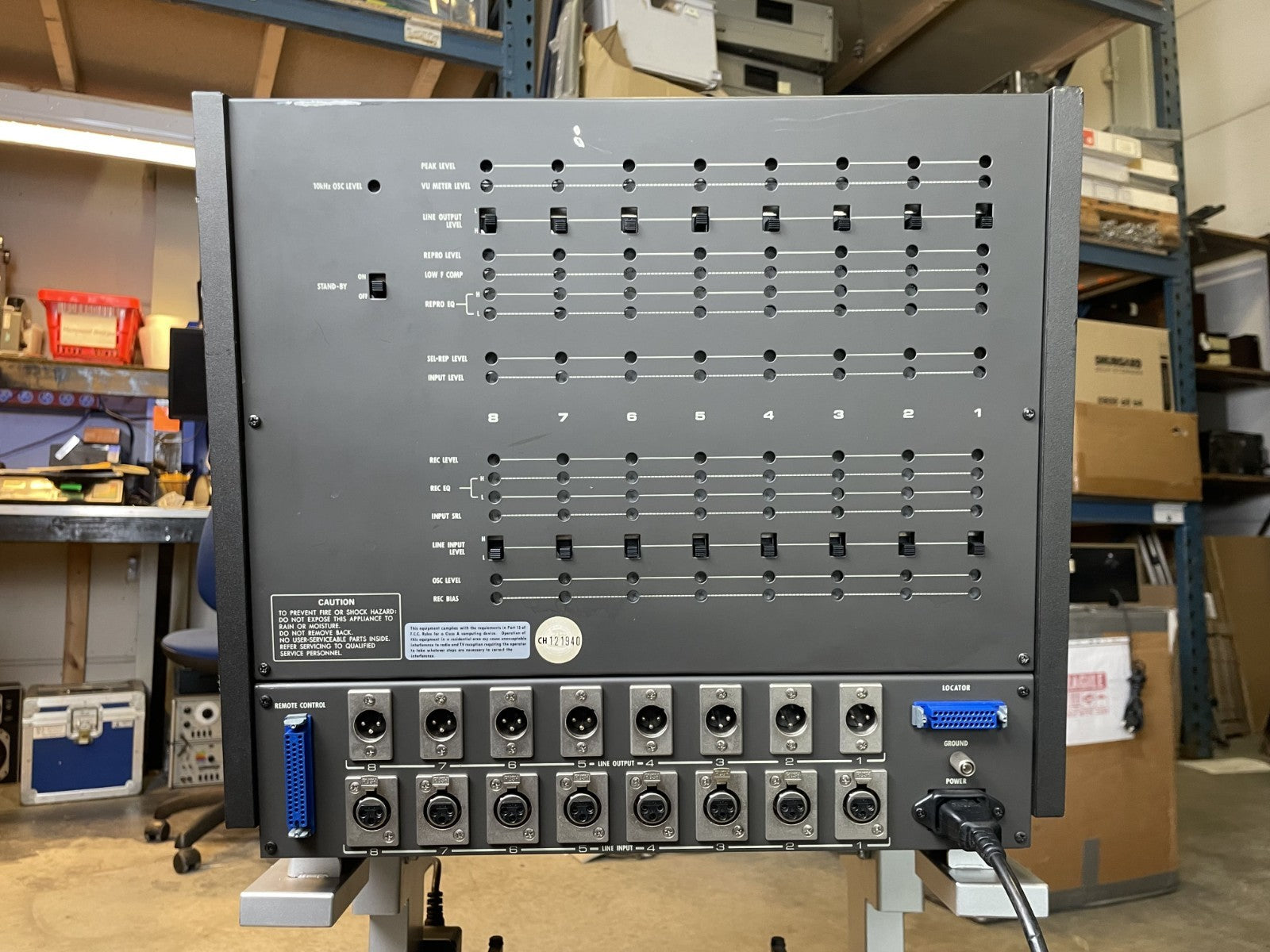 Otrai MX-5050 - 1/2'' 8 Track Recorder – With 4× dbx 150X - Console version