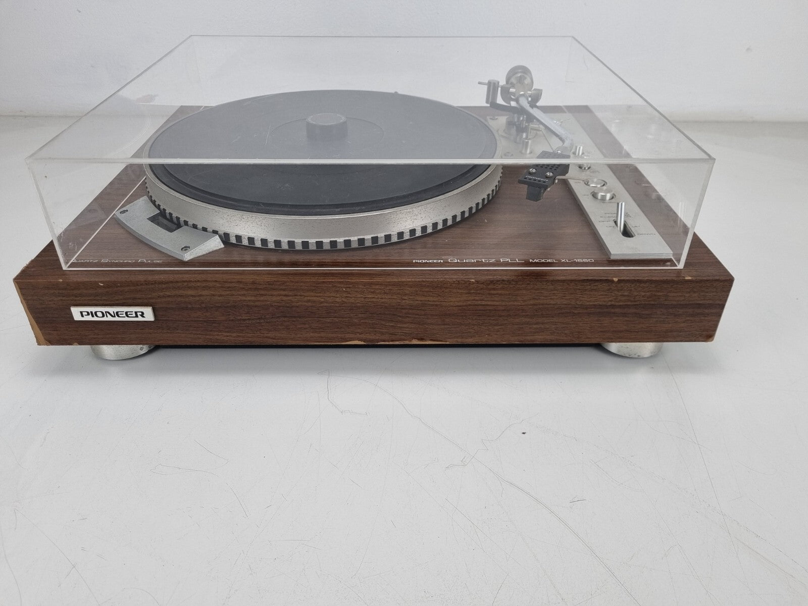 Pioneer Quartz PLL Turntable  model XL-1550 - Serviced - 110V!!