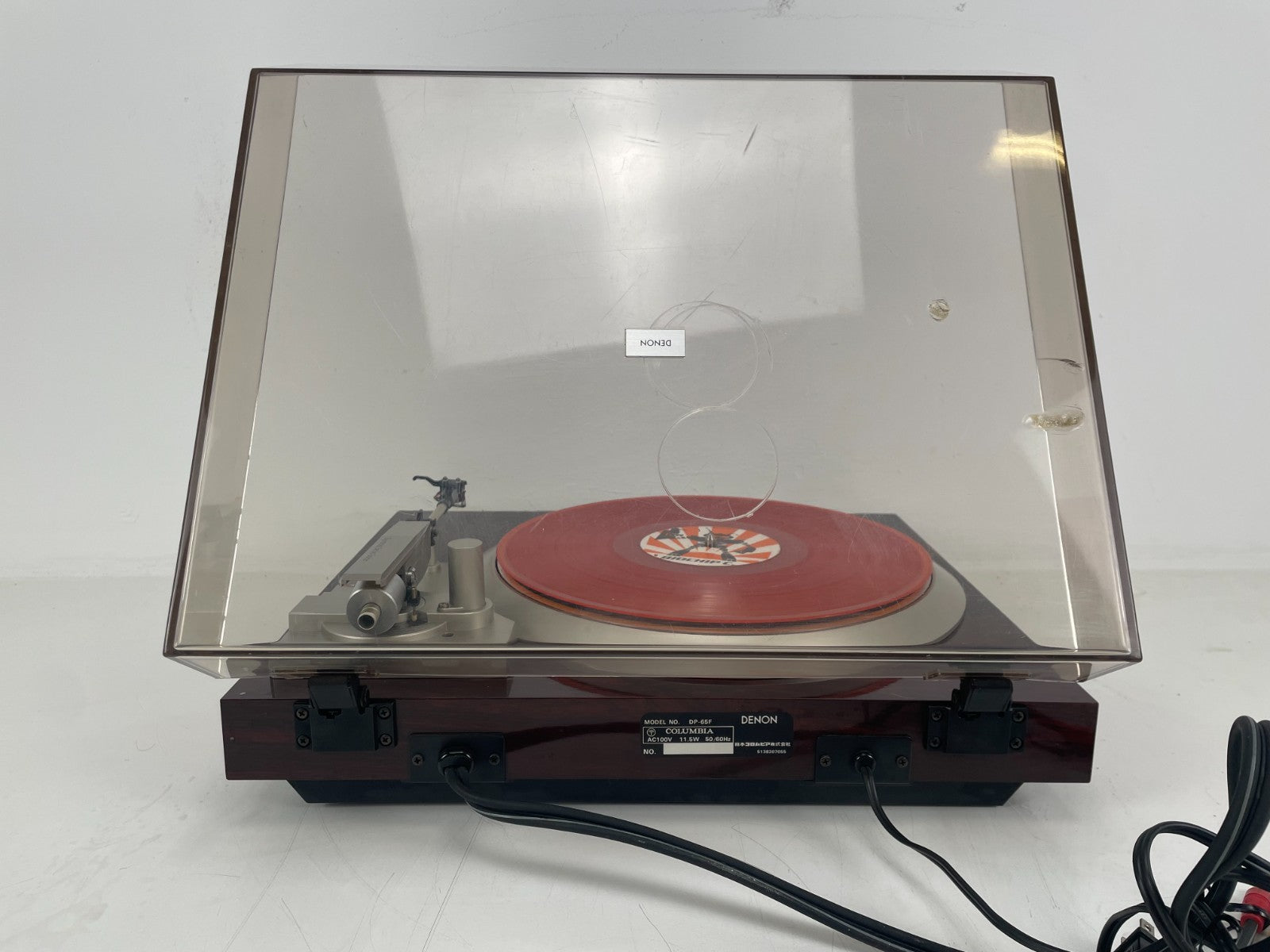 Denon DP-65F Fully Automatic Turntable – Lightly Serviced – 110V!
