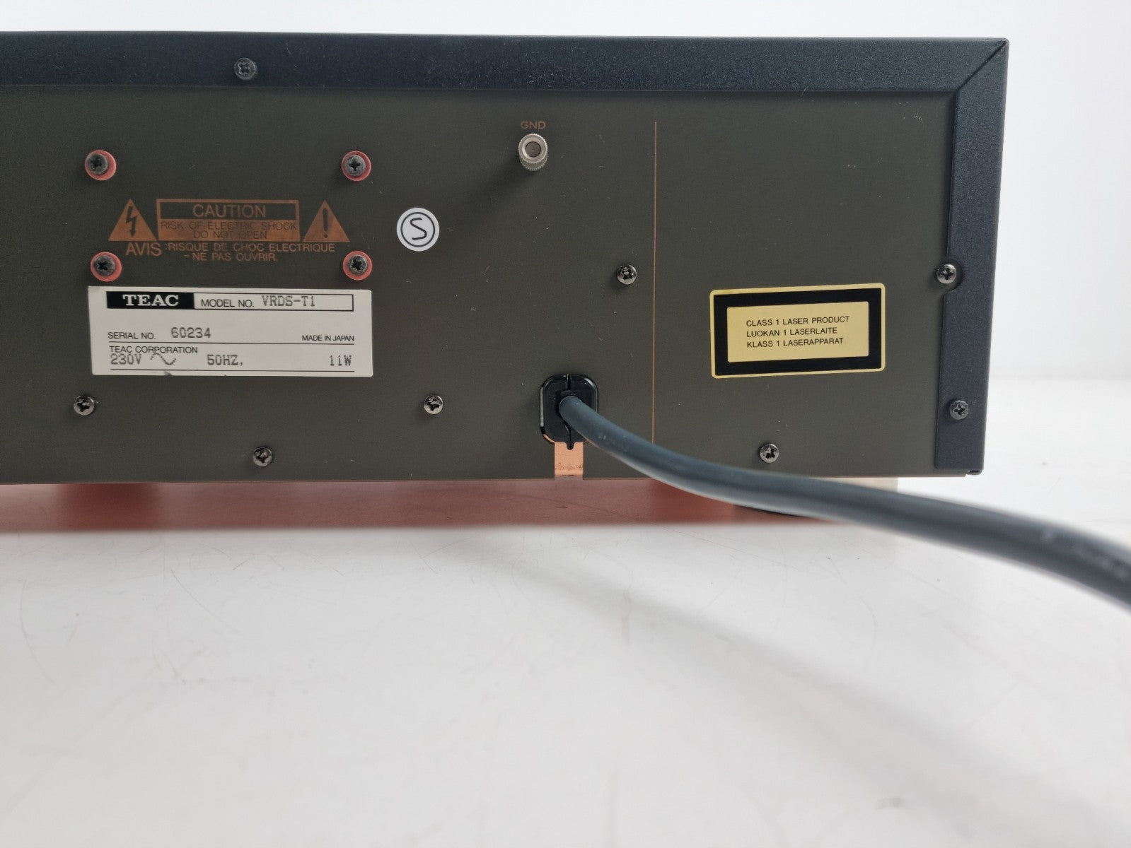 Teac VRDS-T1  CD Transport - Cd Player - Realy nice - Digital outputs only