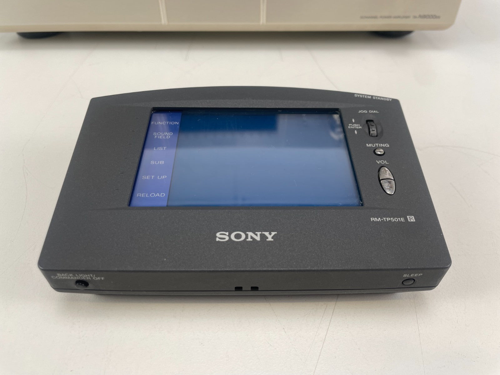 Sony N9000ES Power Amp + E9000ES ES Processor – Champagne  + Remote