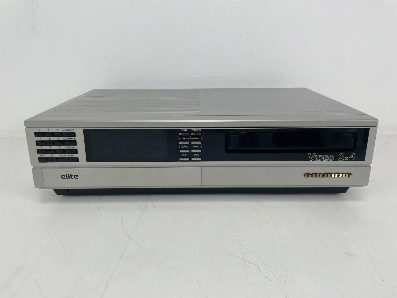 Grundig 2x4 Video 2000 VCR – Fully Serviced