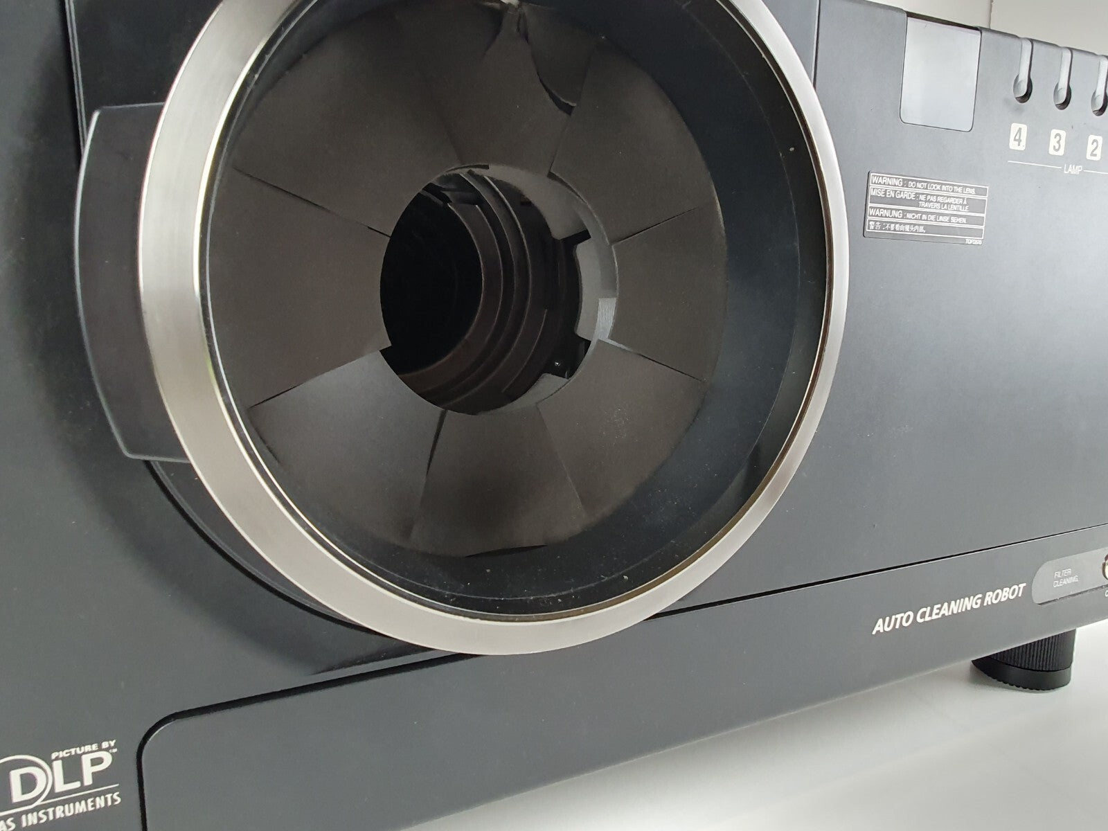 Panasonic PT-D1000E Big projector in flightcase, with flight frame,  ET-D75LE2