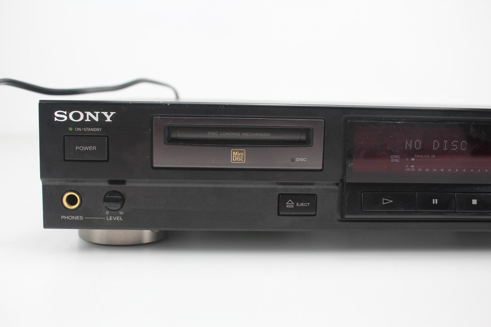 Sony Minidisc Deck type 501 - Partially working