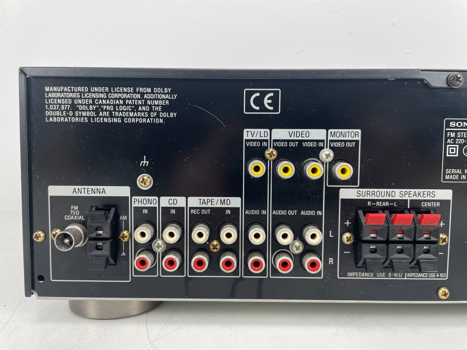 Sony STR-D565 FM Receiver – Stereo FM/AM Receiver