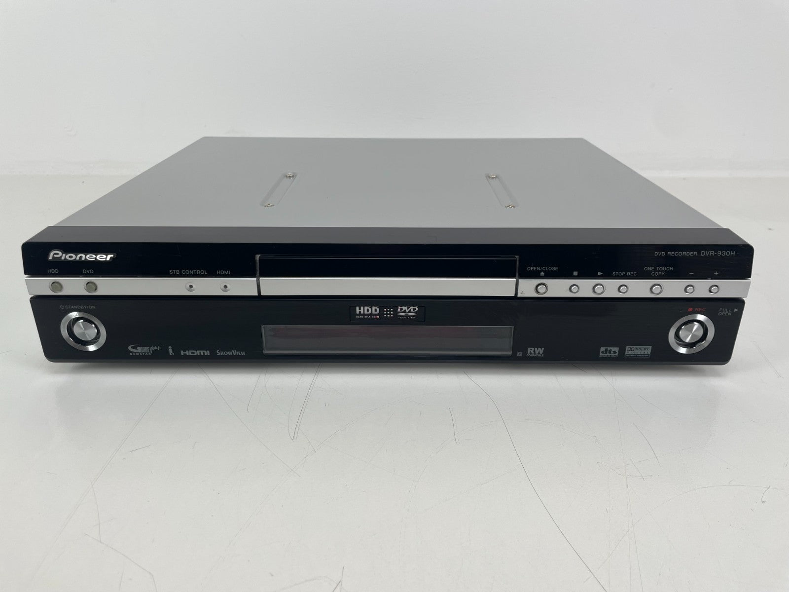 Pioneer DVR-930H-S DVD Recorder – 160GB HDD/DVD