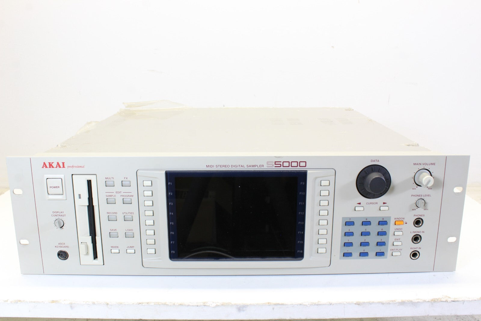 Akai S5000 Sampler met gebruikershandleidingen