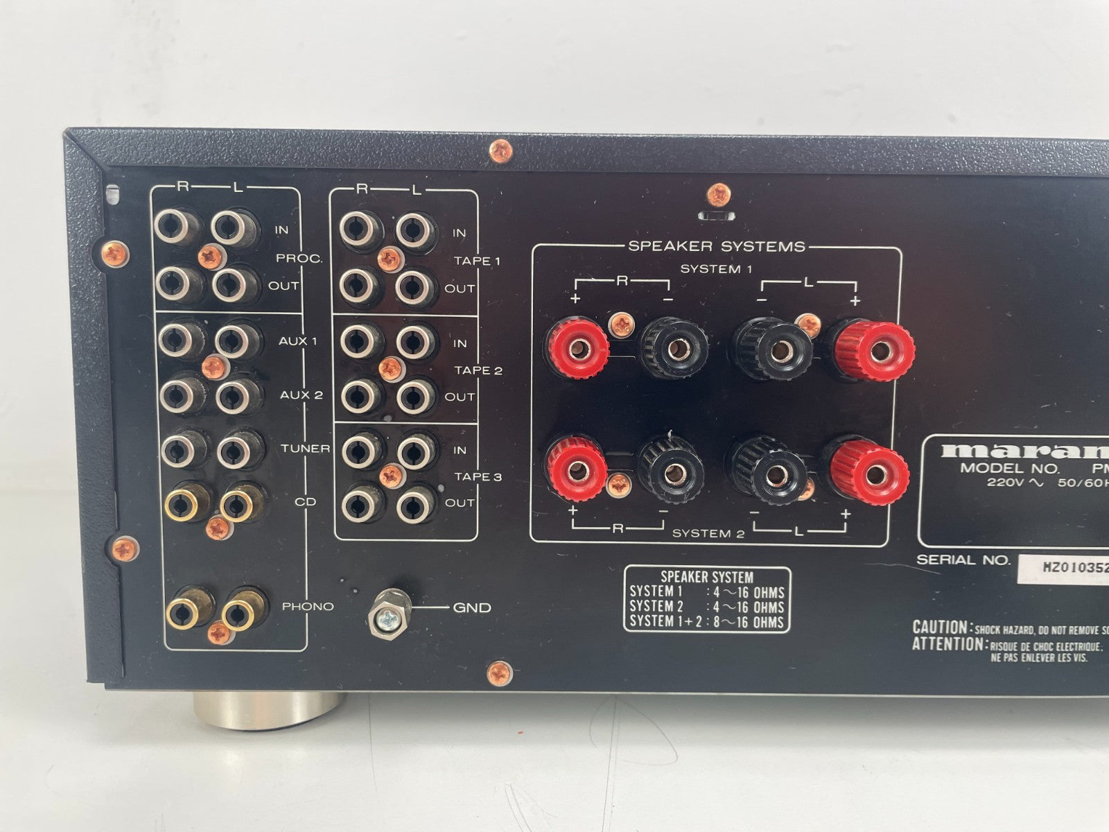 Marantz PM-80 Integrated Amplifier - 100 wat into 8 Ohm - Made in Japan