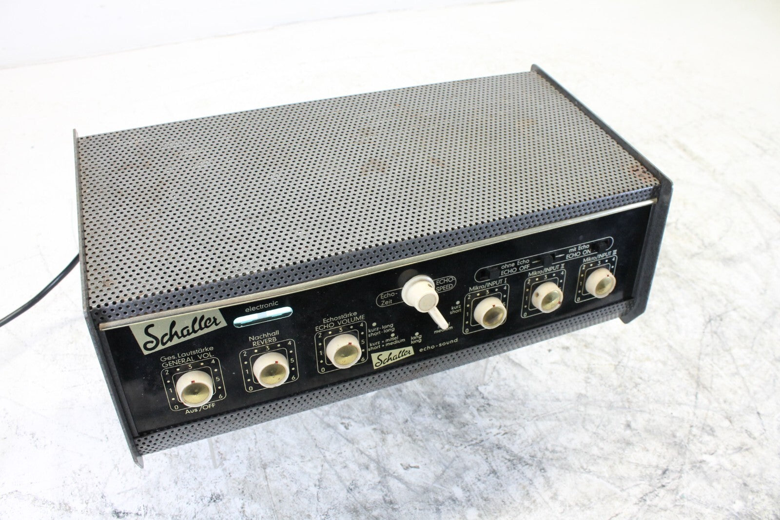 Schaller Vintage Echo-Sound vertragingseenheid