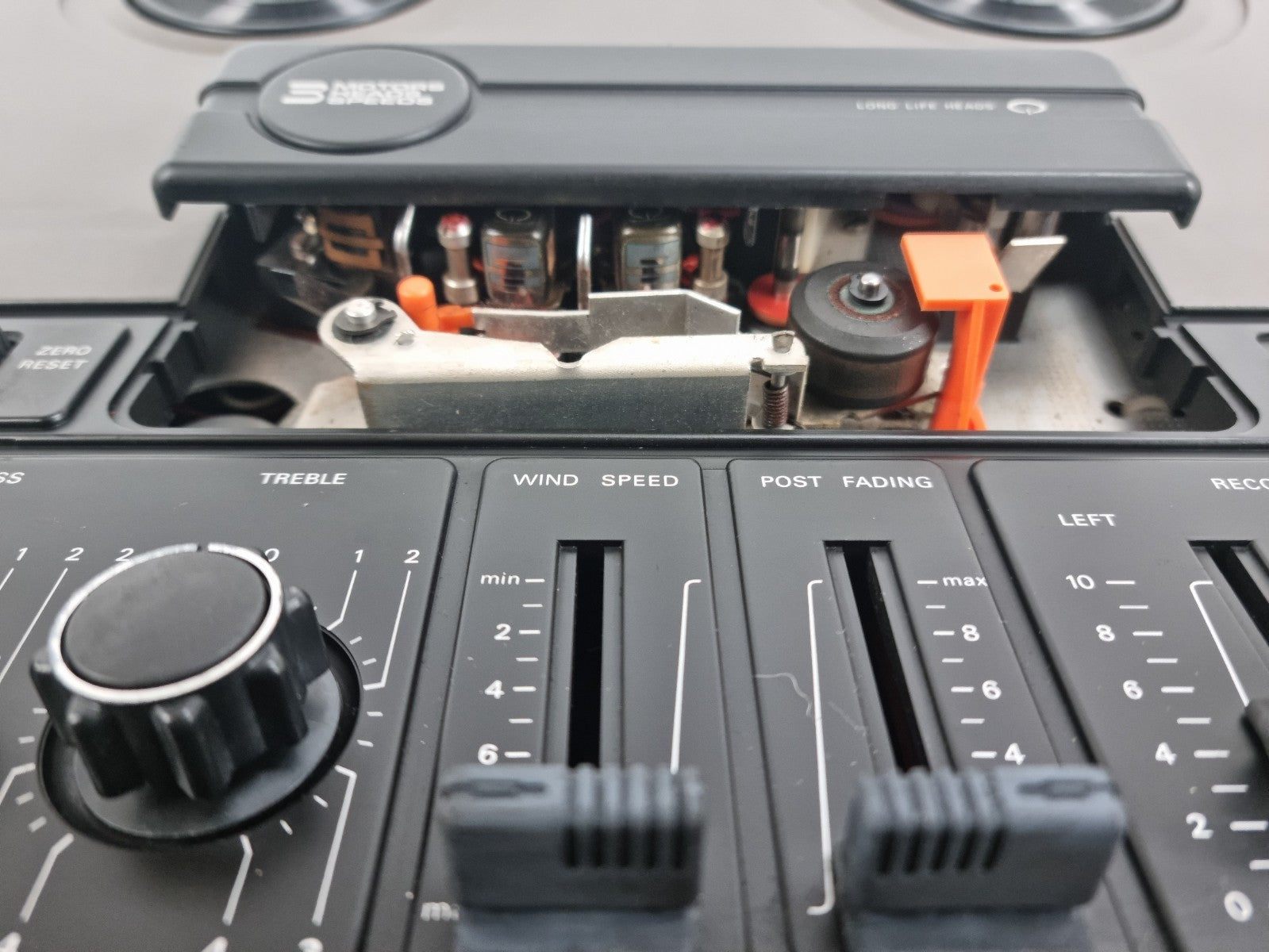 Philips N4506 - Stereo Tape Deck - With Dust Cover - Serviced/New belts