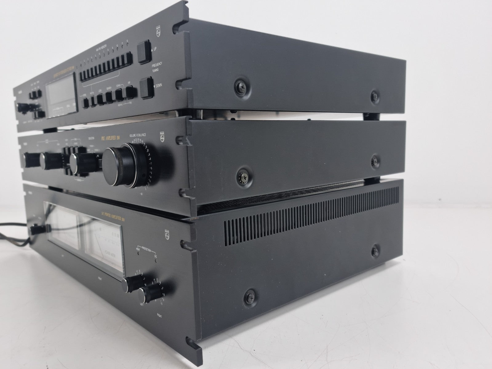 Philips (Black Tulip) 22AH380 Stereo Amp- 22AH180  Tuner-22AH280 Pre Amp- In Box