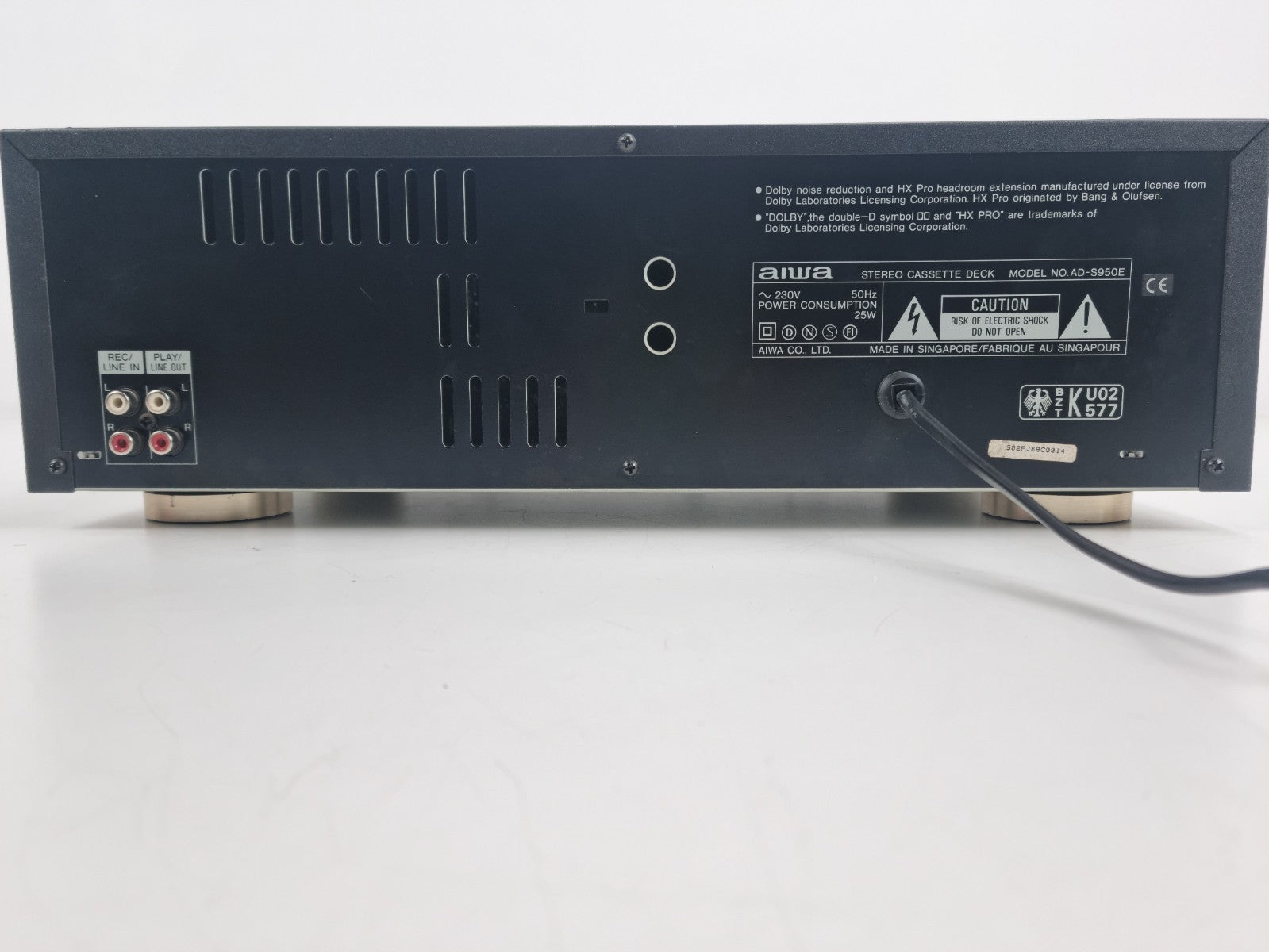 Aiwa AD-S950  3 head Stereo Cassette Deck