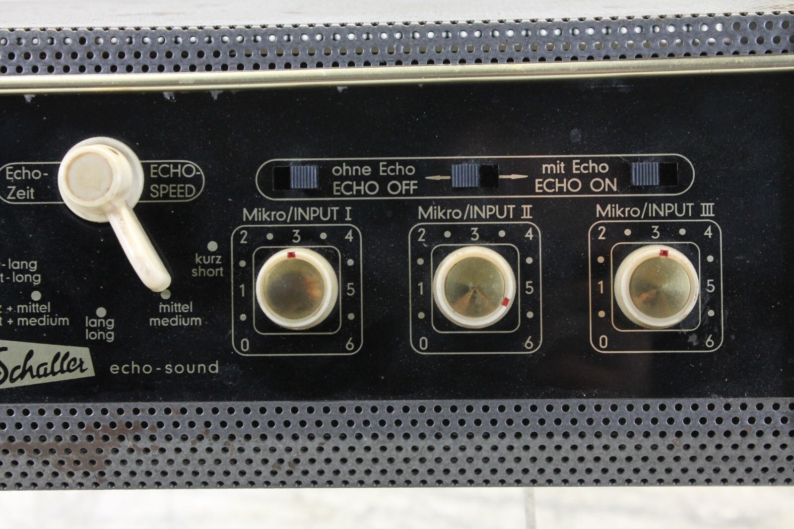 Schaller Vintage Echo-Sound vertragingseenheid