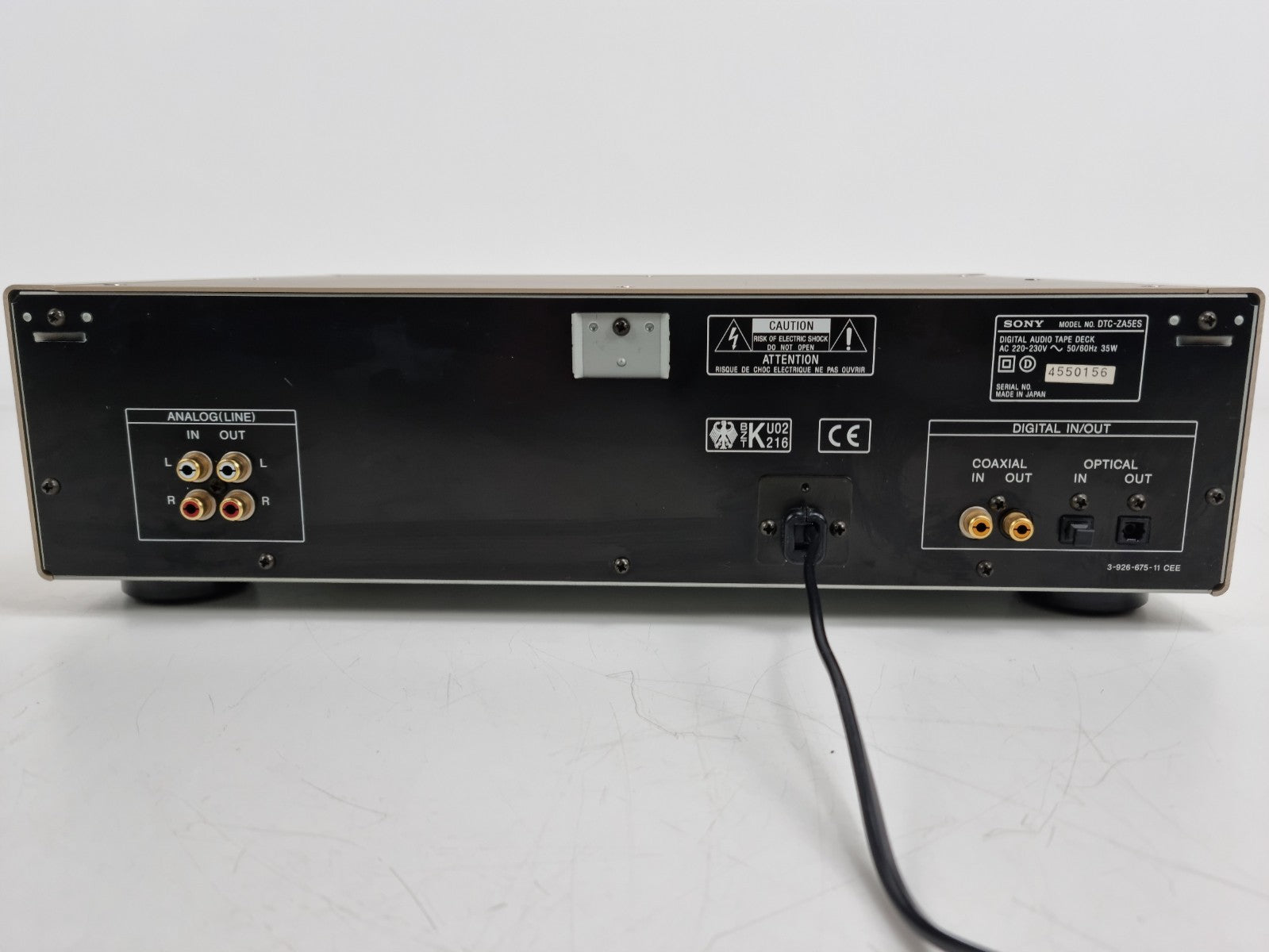 Sony DTC-ZA5ES  Digital Audio Tape Deck -  Fully Serviced - With German Manual