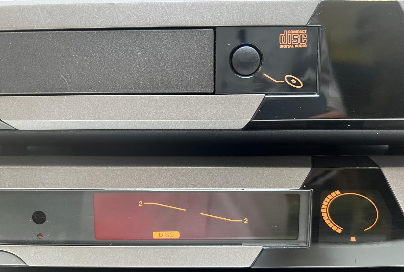 Quad 405-2 eindversterker + Quad 66 voorversterker + Quad 66 cd-speler set met afstandsbediening