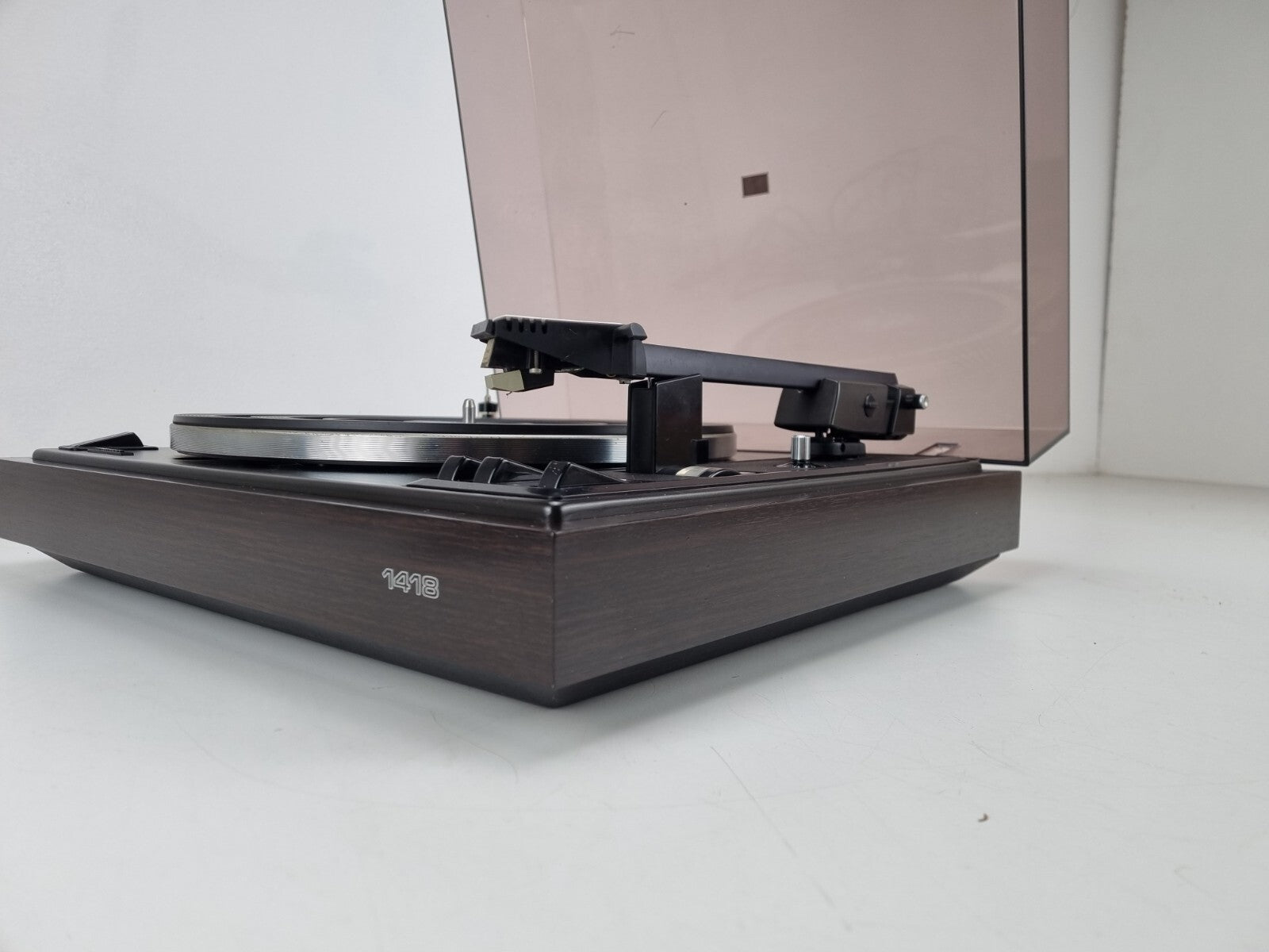Aristona 1418 Automatic Turntable - Cleaned - New belts - Whit PHILIPS 400