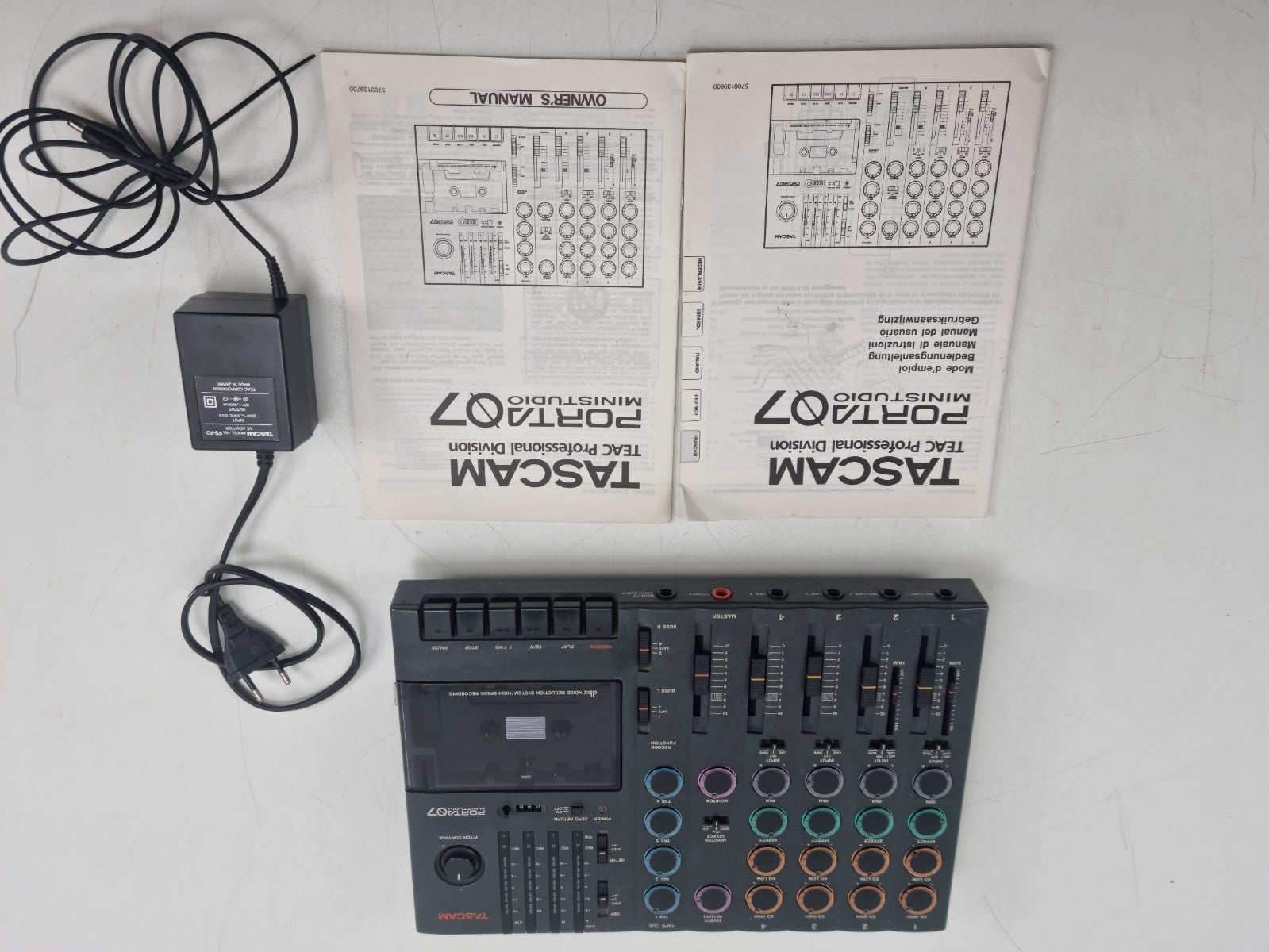 Tascam PORTA 07 Ministudio -In good condition with original instructions and PSU