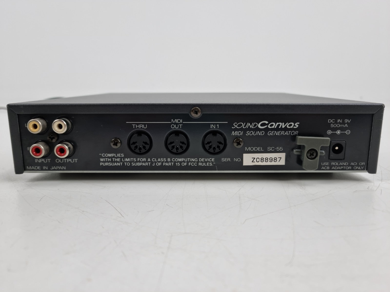 Roland SC-55 Midi Sound Generator - Sound Canvas - With original power adapter