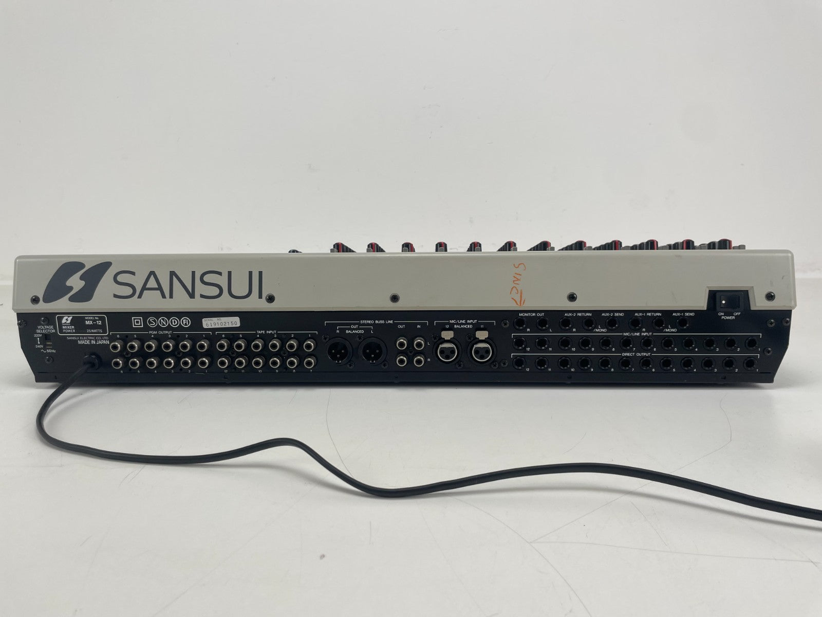 Sansui MX-12 channel Recording Mixer