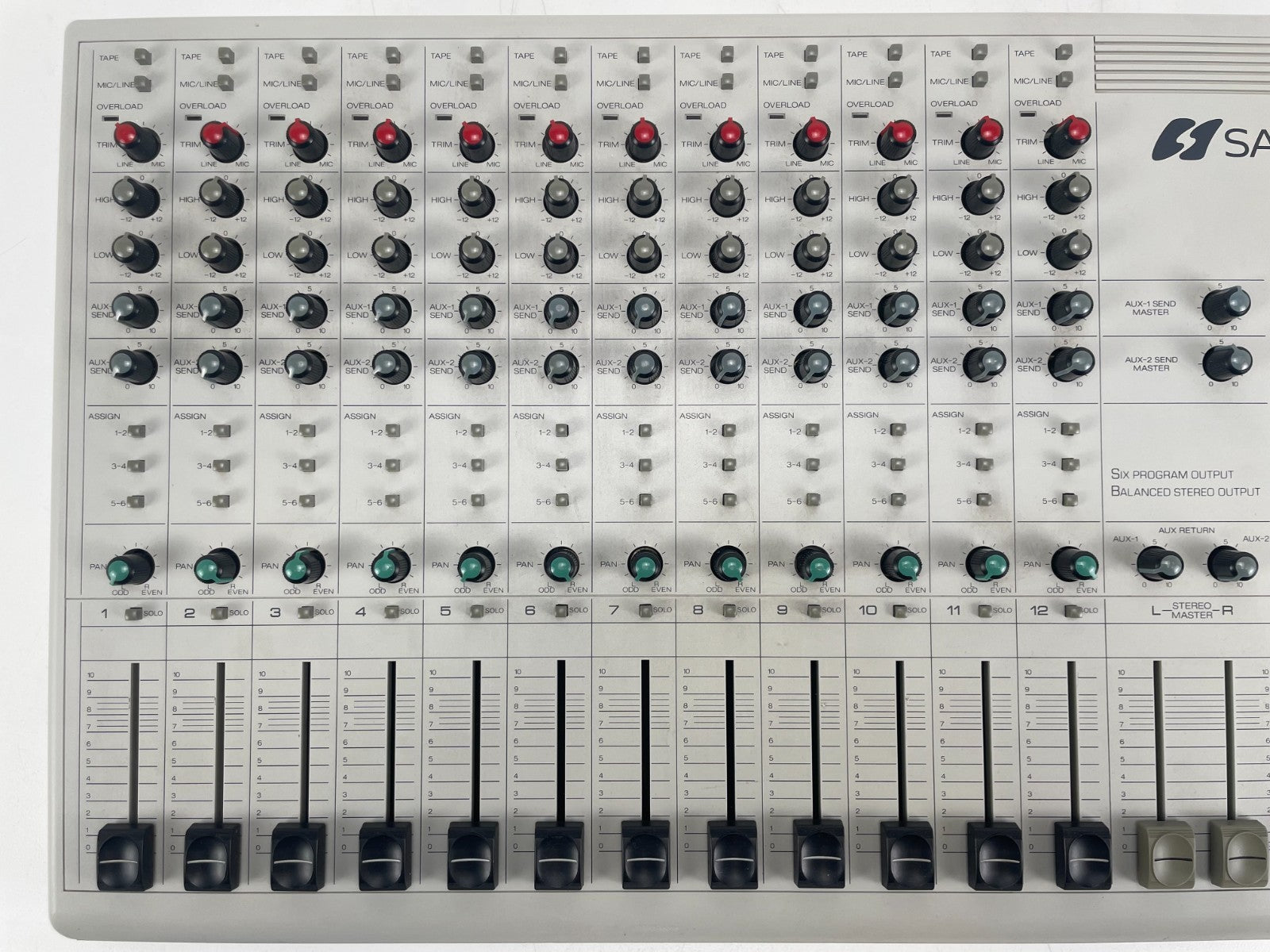 Sansui MX-12 channel Recording Mixer