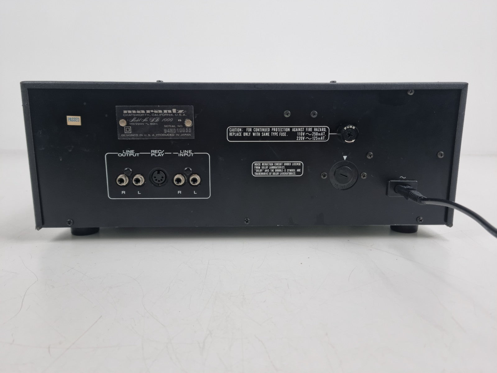 Marantz SD 1000 - Stereo Cassette Deck - Light serviced