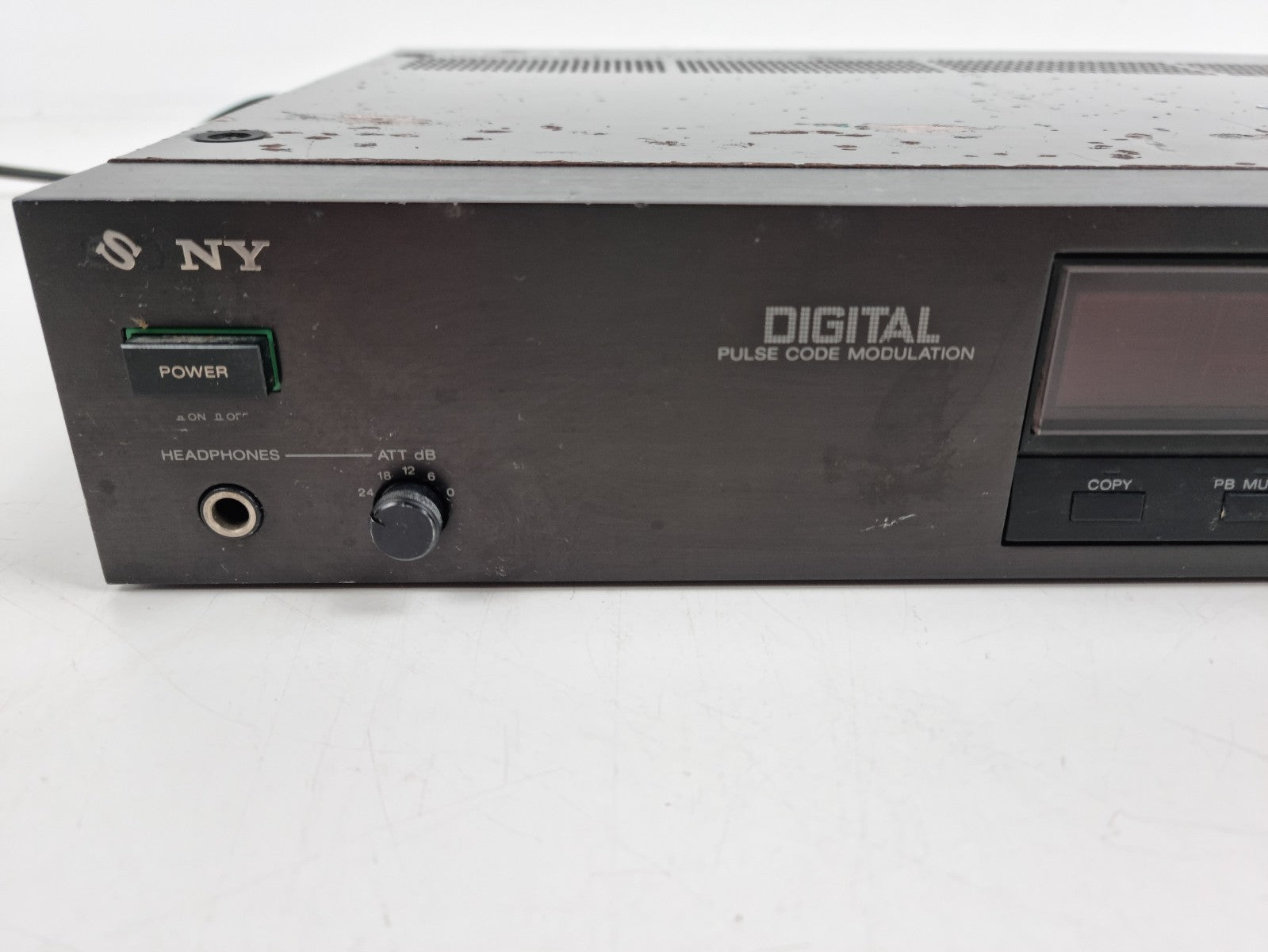 Sony pcm PCM-701ES Digital Audio Processor