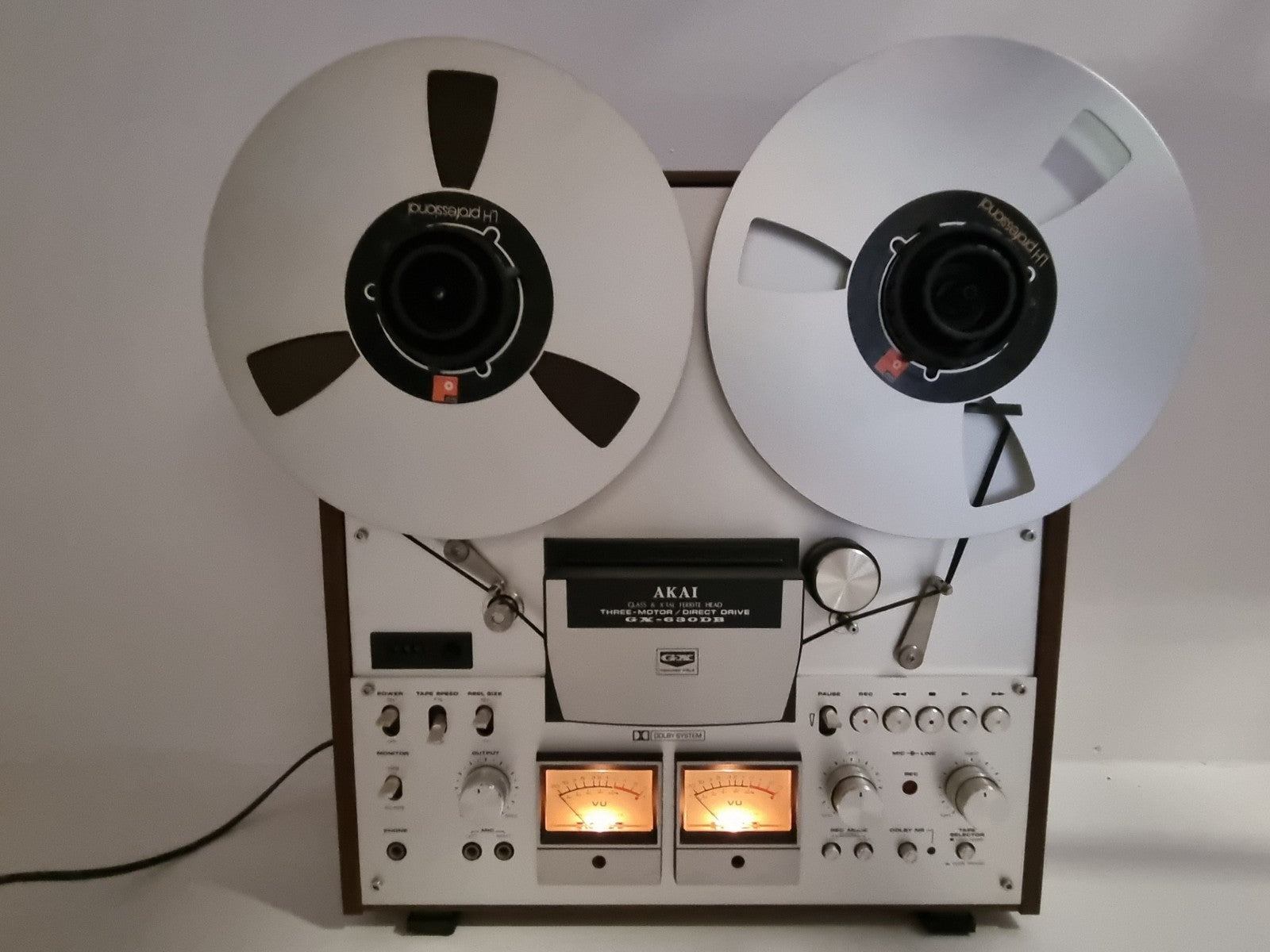 Akai GX-630DB - 26CM 1/4'' Tape Deck - With Original AKAI NABS - Fully serviced