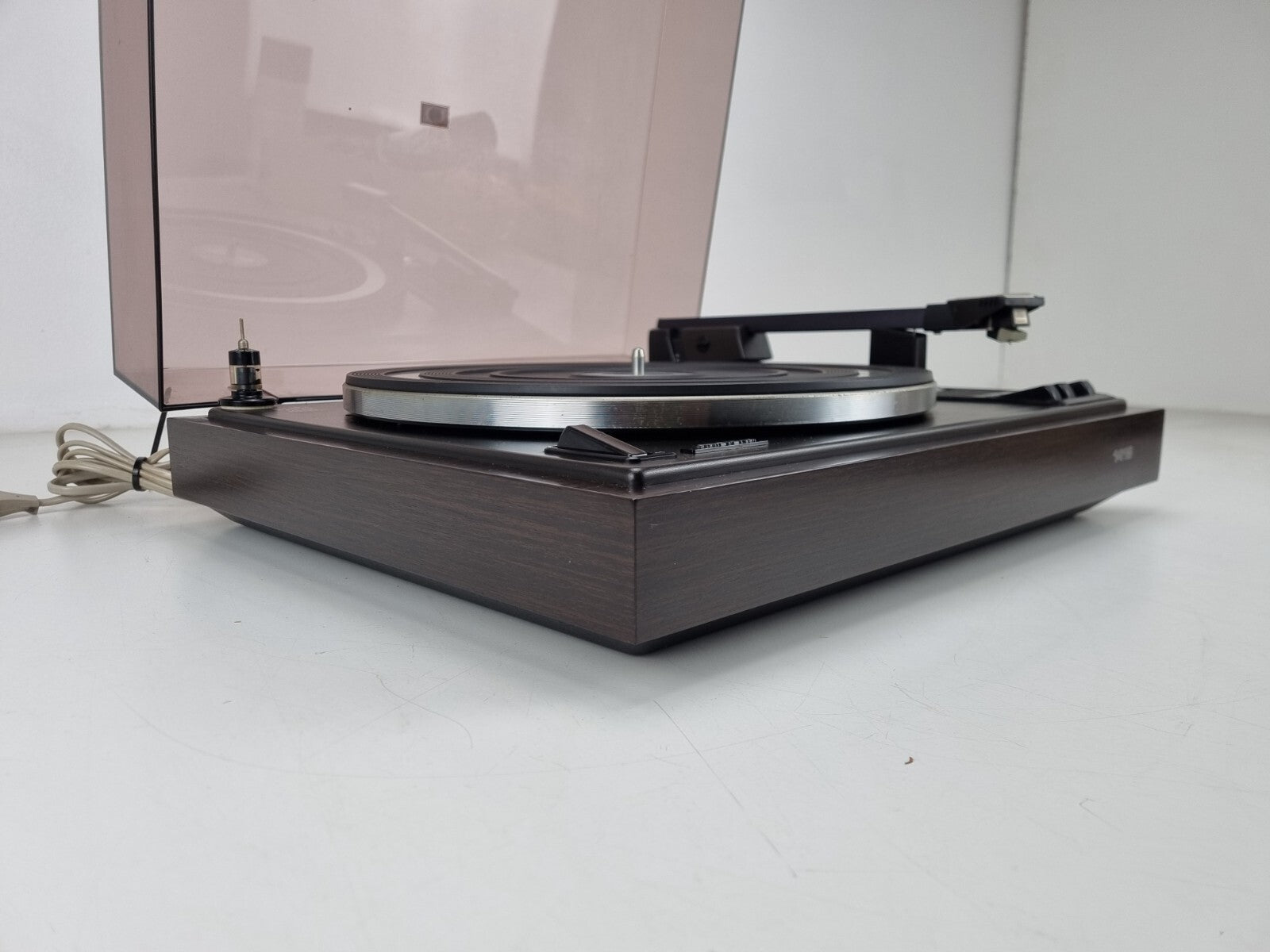 Aristona 1418 Automatic Turntable - Cleaned - New belts - Whit PHILIPS 400