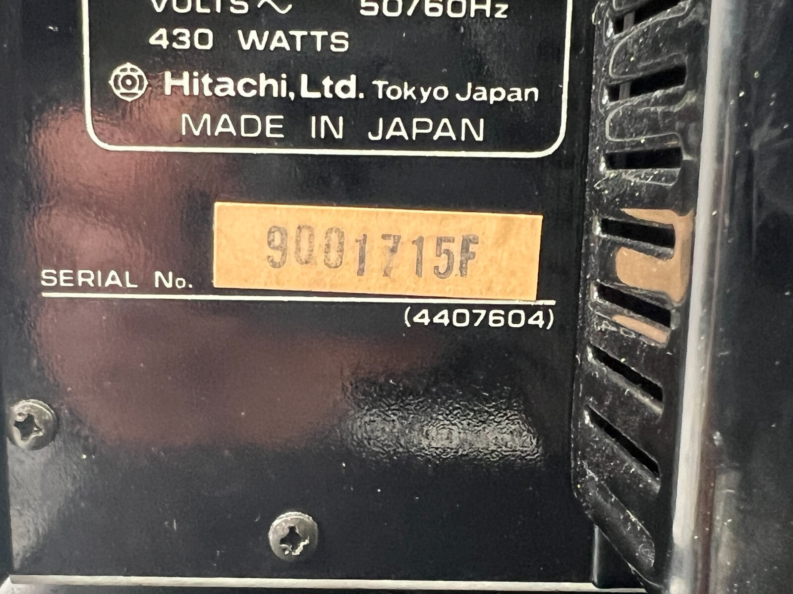 Hitachi HCA-6500 voorversterker - HMA-6500 eindversterker - FT-8000 tuner