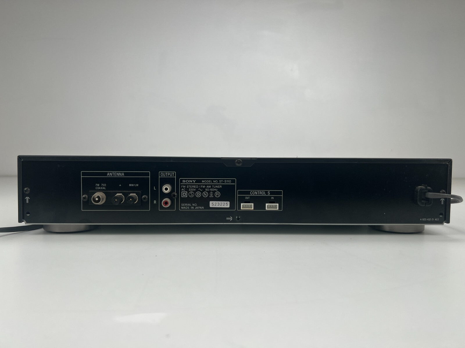 Sony ST-S110 - FM/AM Tuner
