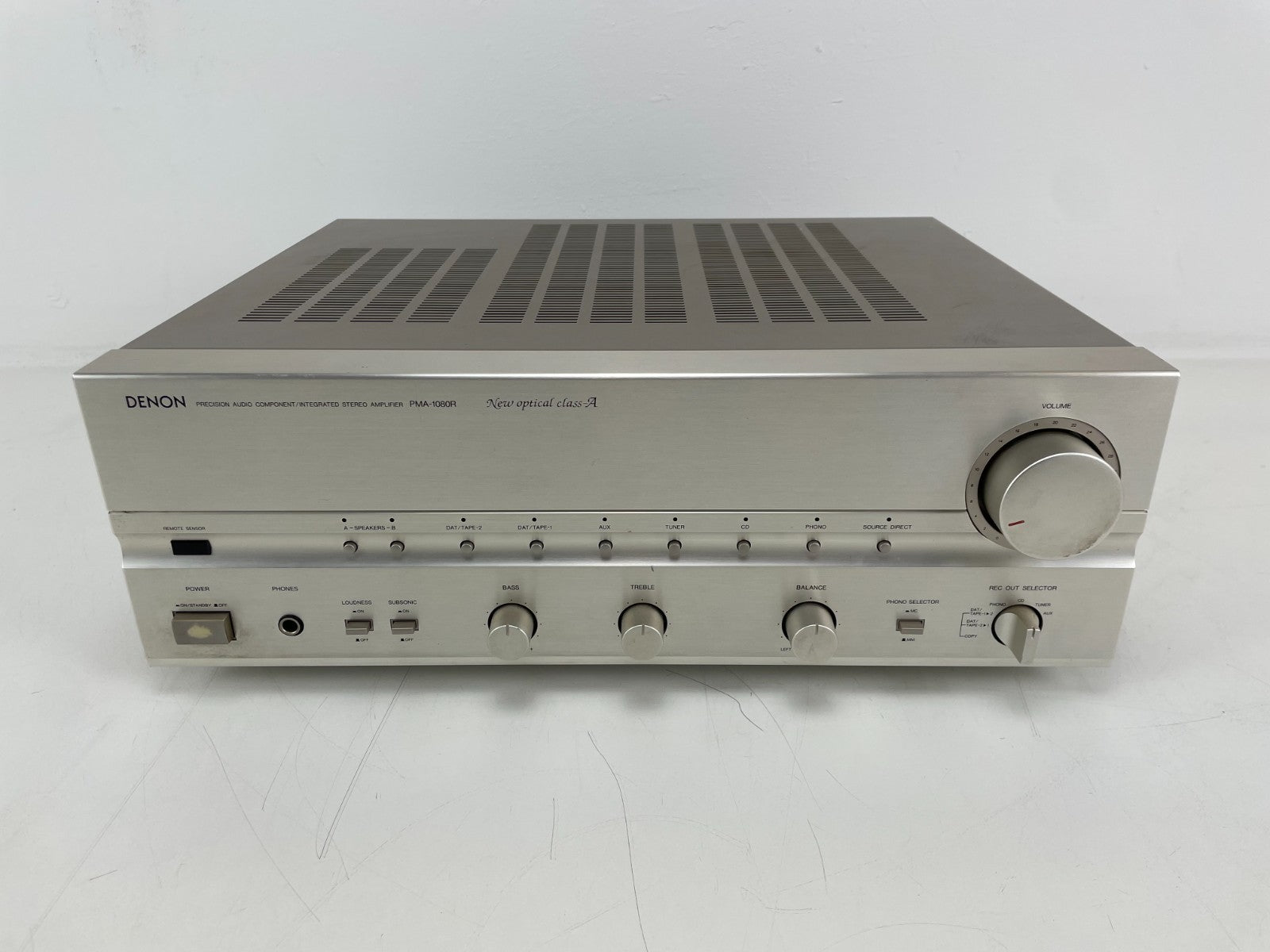 Denon PMA-1080R Integrated Amplifier – Class-A – Cleaned & Resoldered