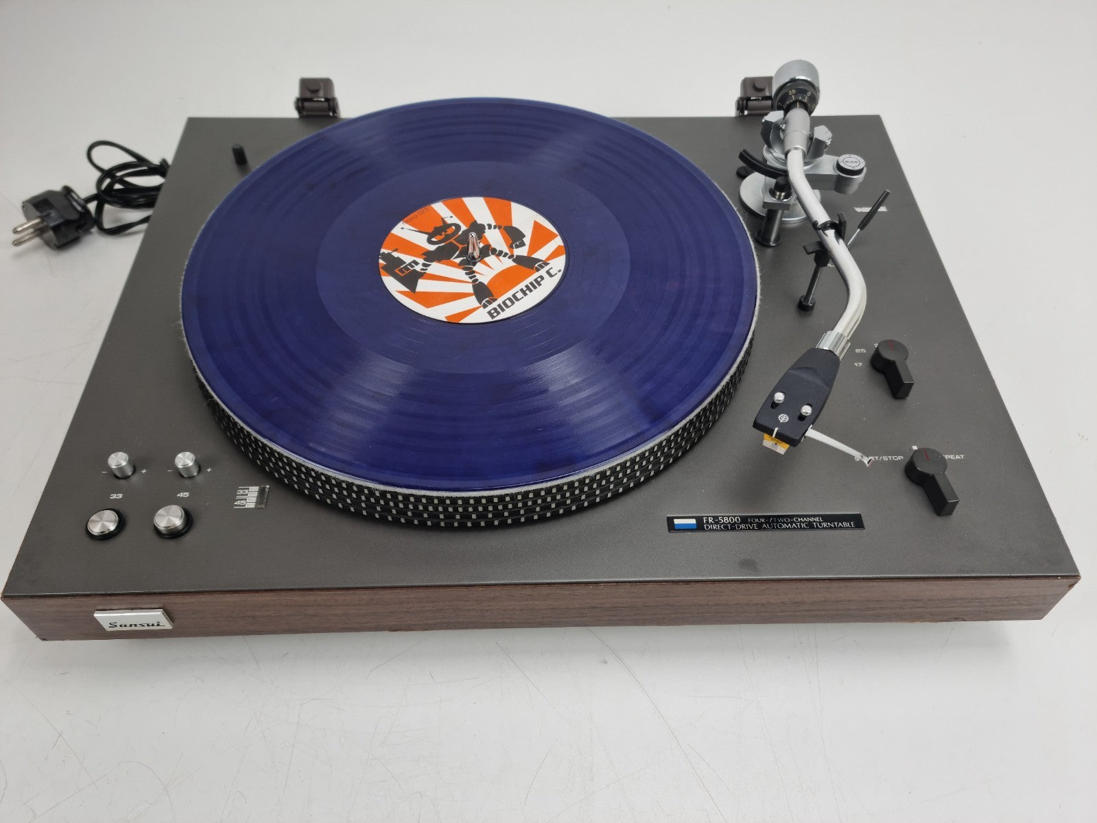 Sansui FR-5800 - In Original Box - New Cartridge - No Dustcover