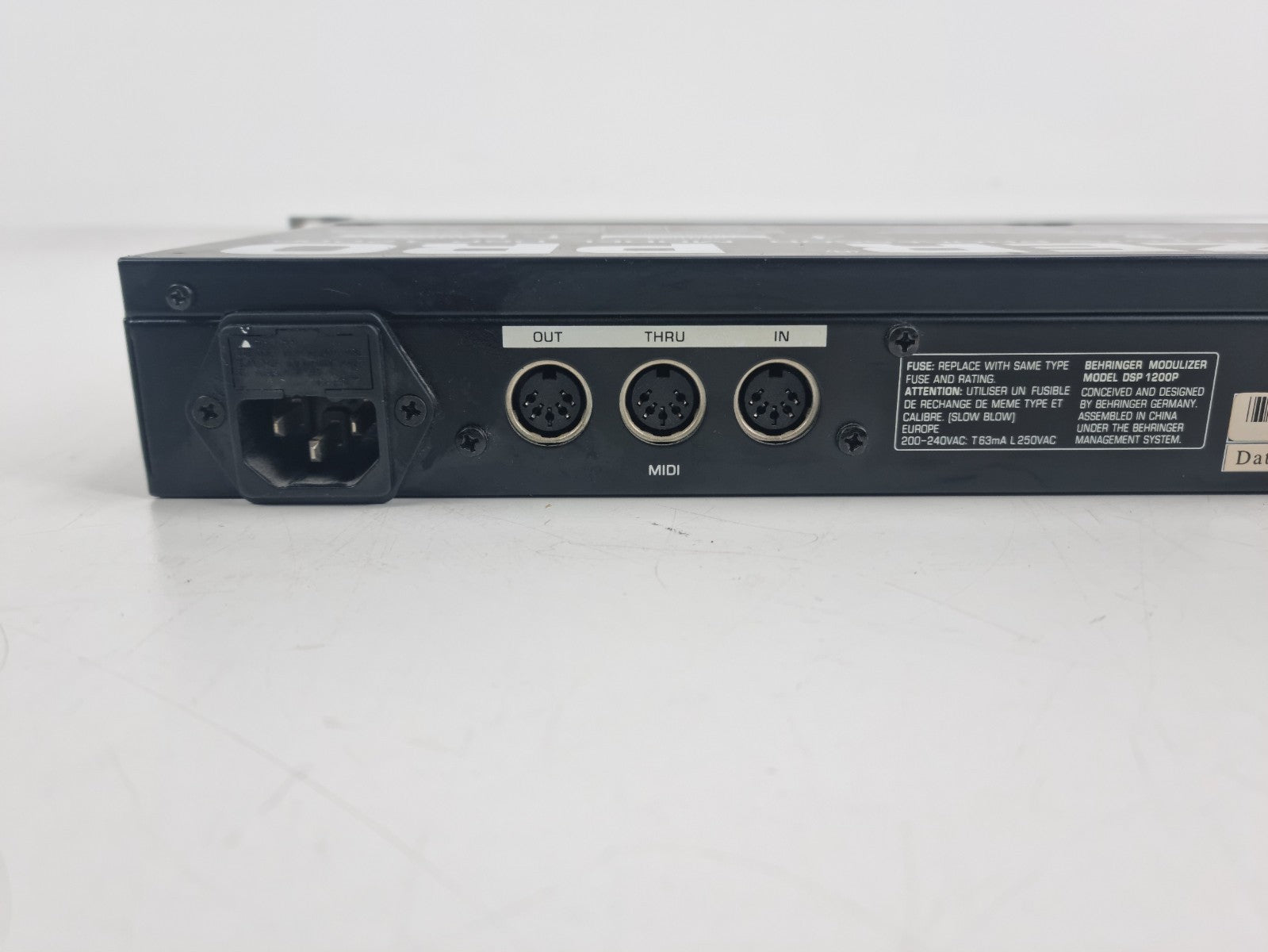 Behringer DSP 1200P Modulizer Pro - In new condition