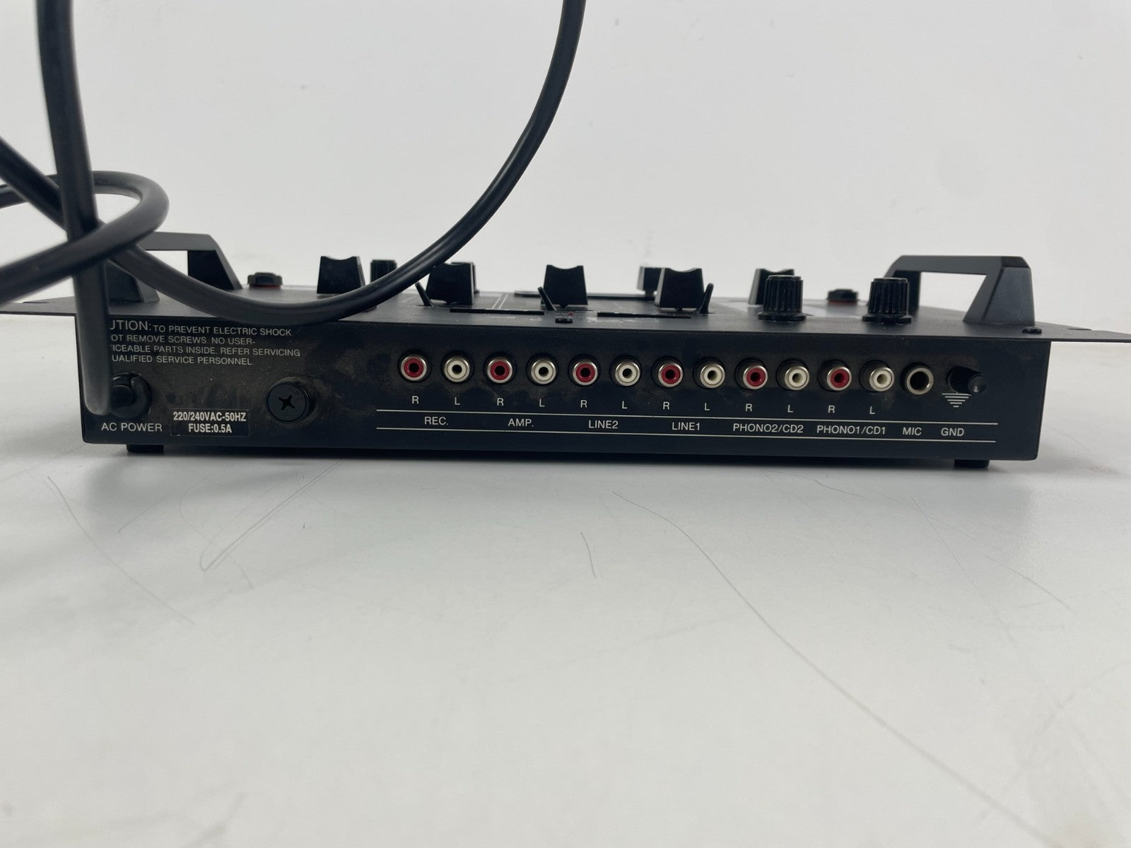 Soundlab SoundLAB DSM5 DJ Mixer – Compact DJ Mixing Console